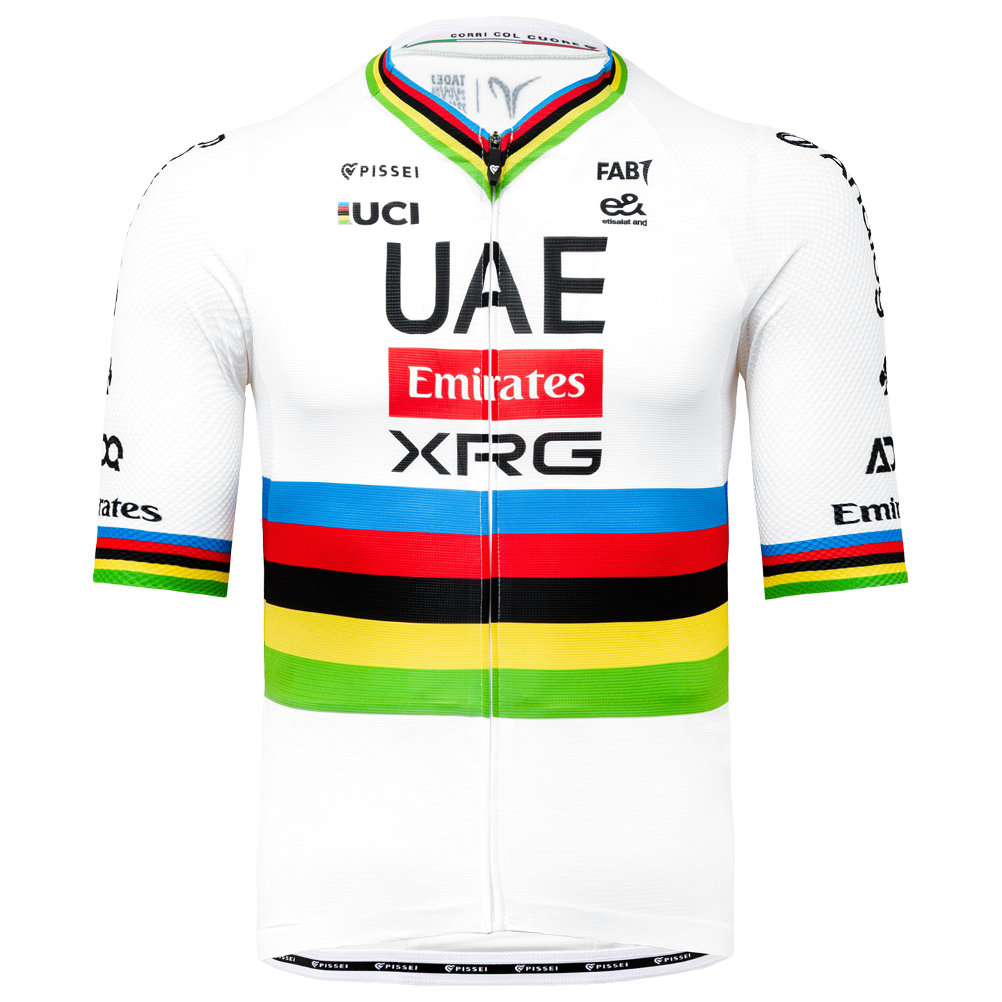 UAE TEAM EMIRATES-XRG Jersey White UAE TEAM EMIRATES-XRG Jersey White