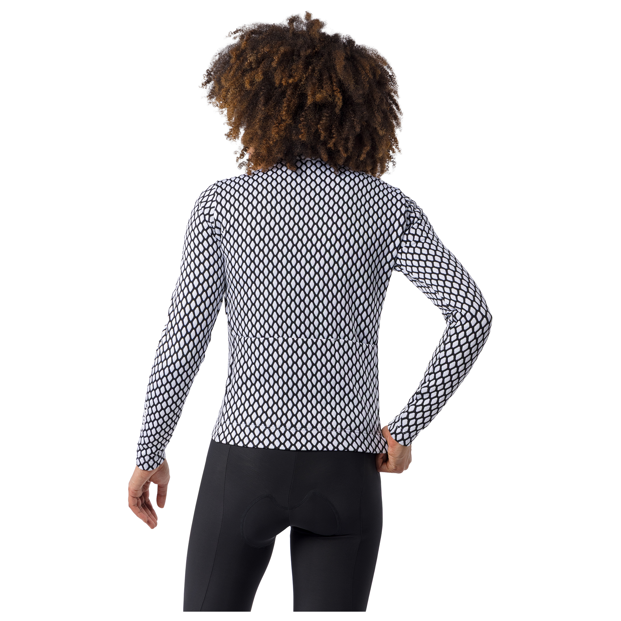 Castelli Damen Trikotjacke Ventra Thermal schwarz/weiß