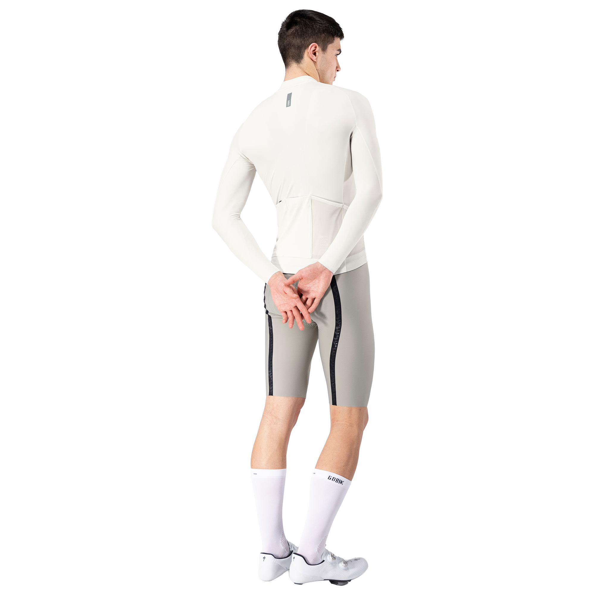 Gobik Langarmtrikot Pacer Solid 2.0 blanc