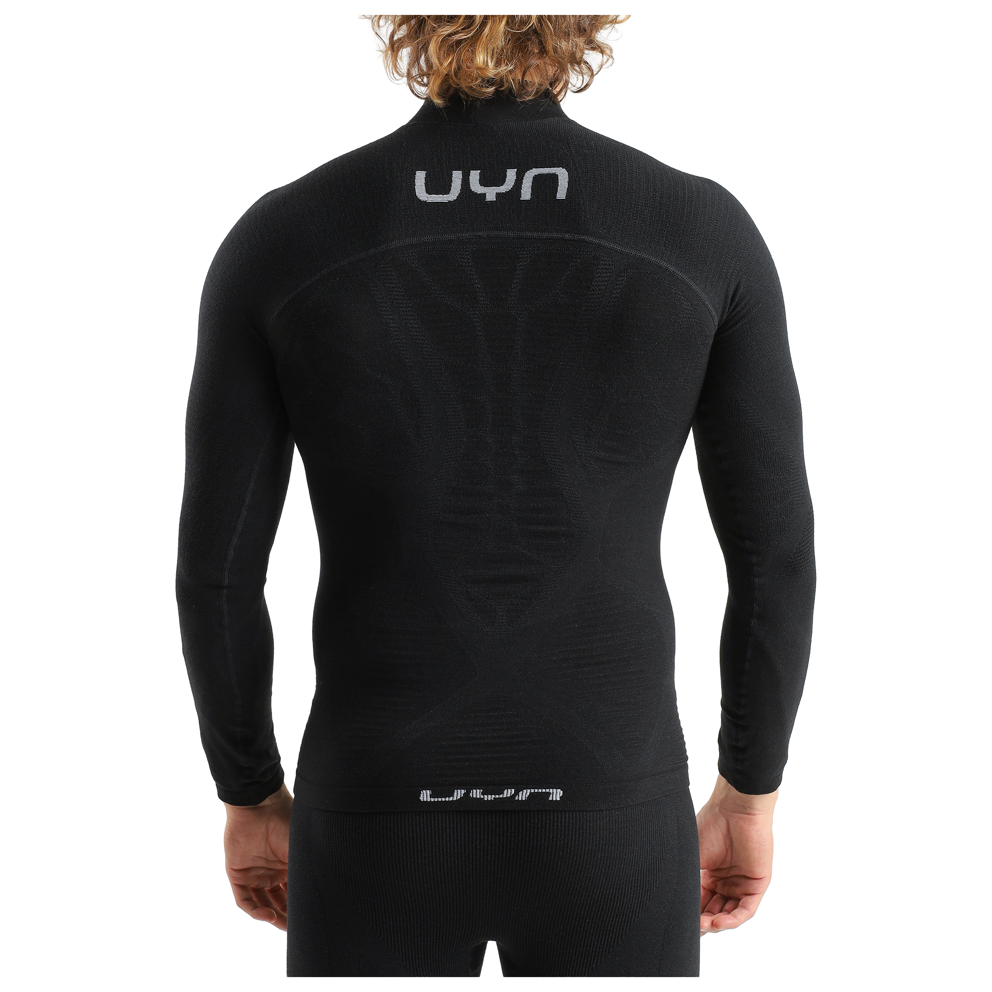 Uyn Maillot de corps manches longues Elevatyon Biomorph Turtle Neck noir