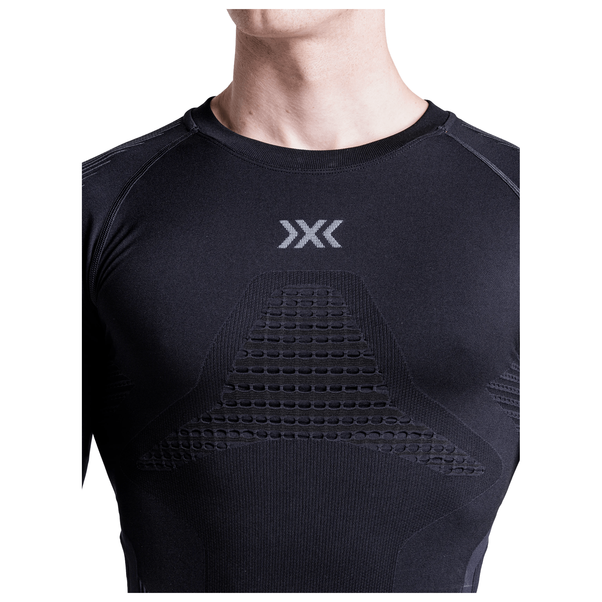 X-Bionic Camiseta interior de ciclismo de manga larga  Invent negro
