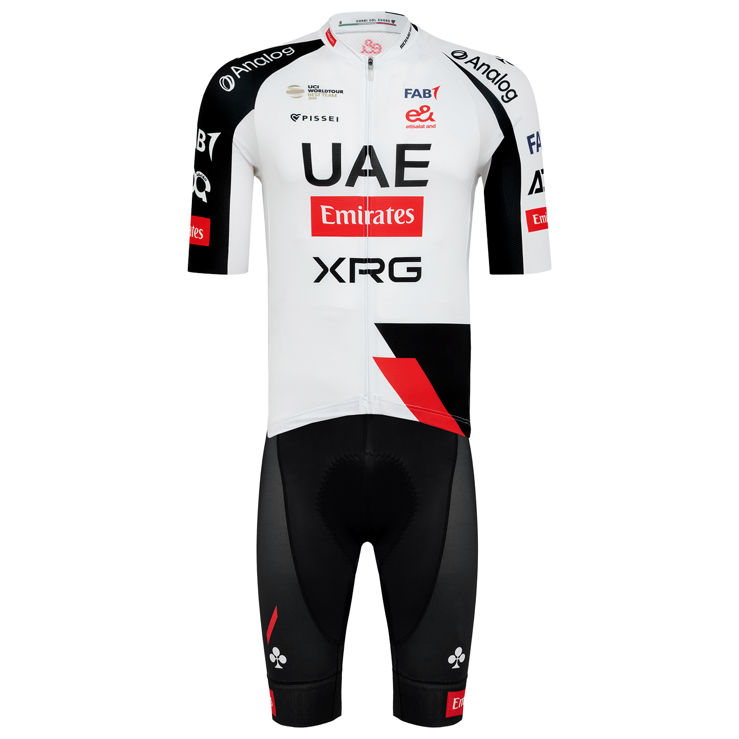 UAE TEAM EMIRATES-XRG 2026 Set (2 Pieces) White UAE TEAM EMIRATES-XRG 2026 Set (2 Pieces) White