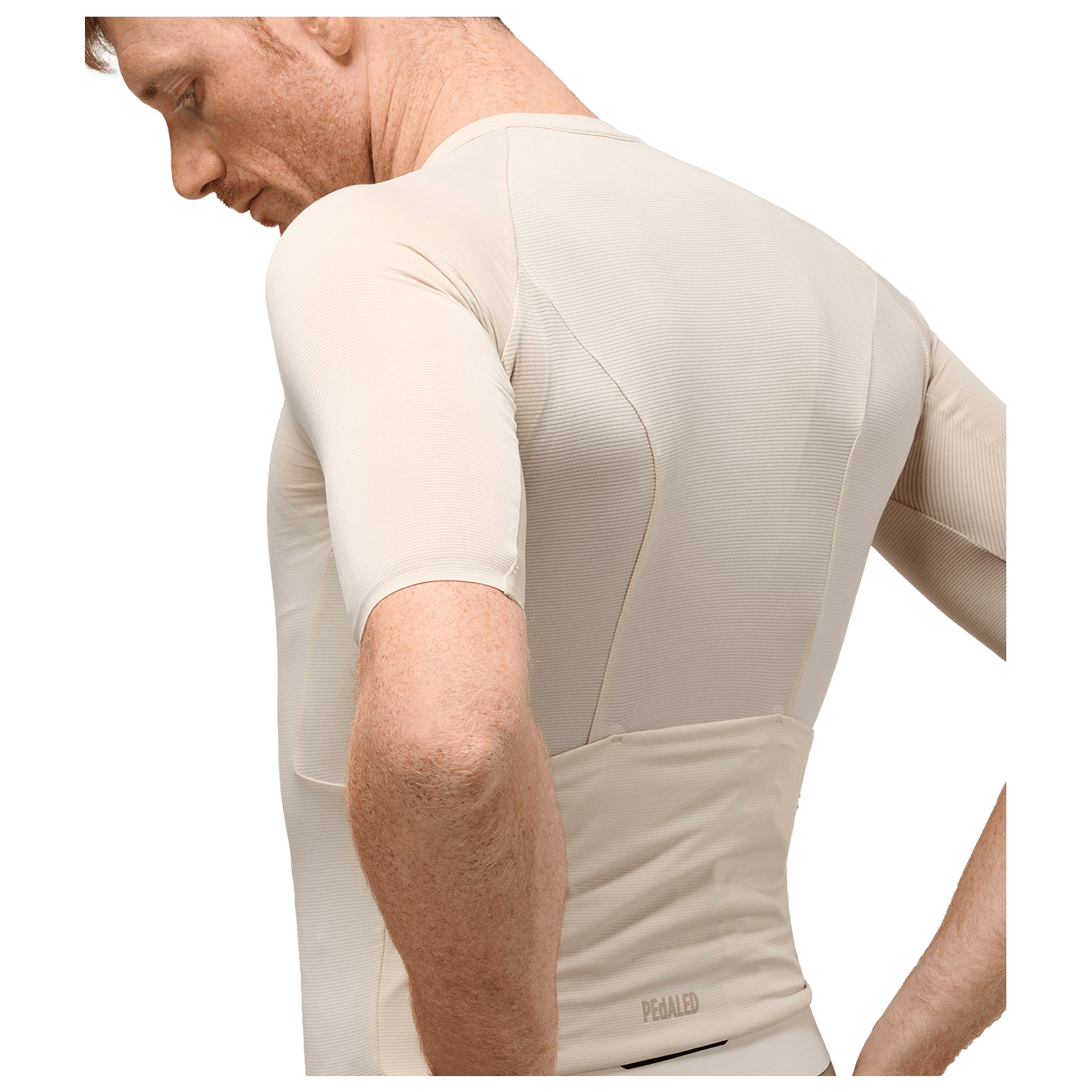 Pedaled fietsshirt met korte mouwen Element Lightweight wit, foto 3