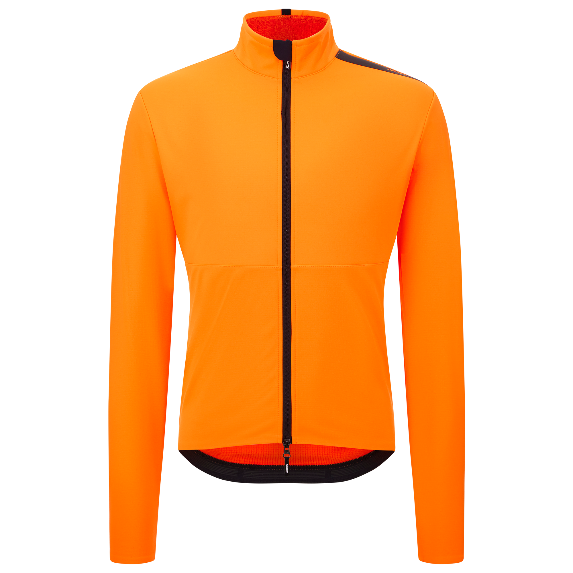 Santini Winter Jacket Windbloc orange