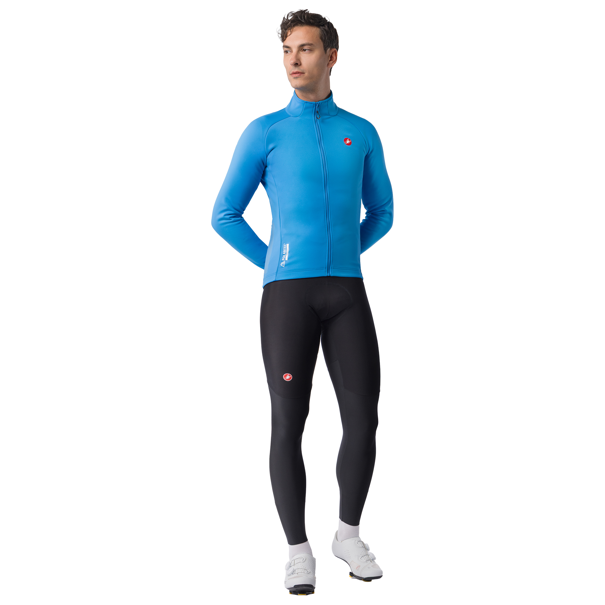 Castelli Winterjacke Competizione blau