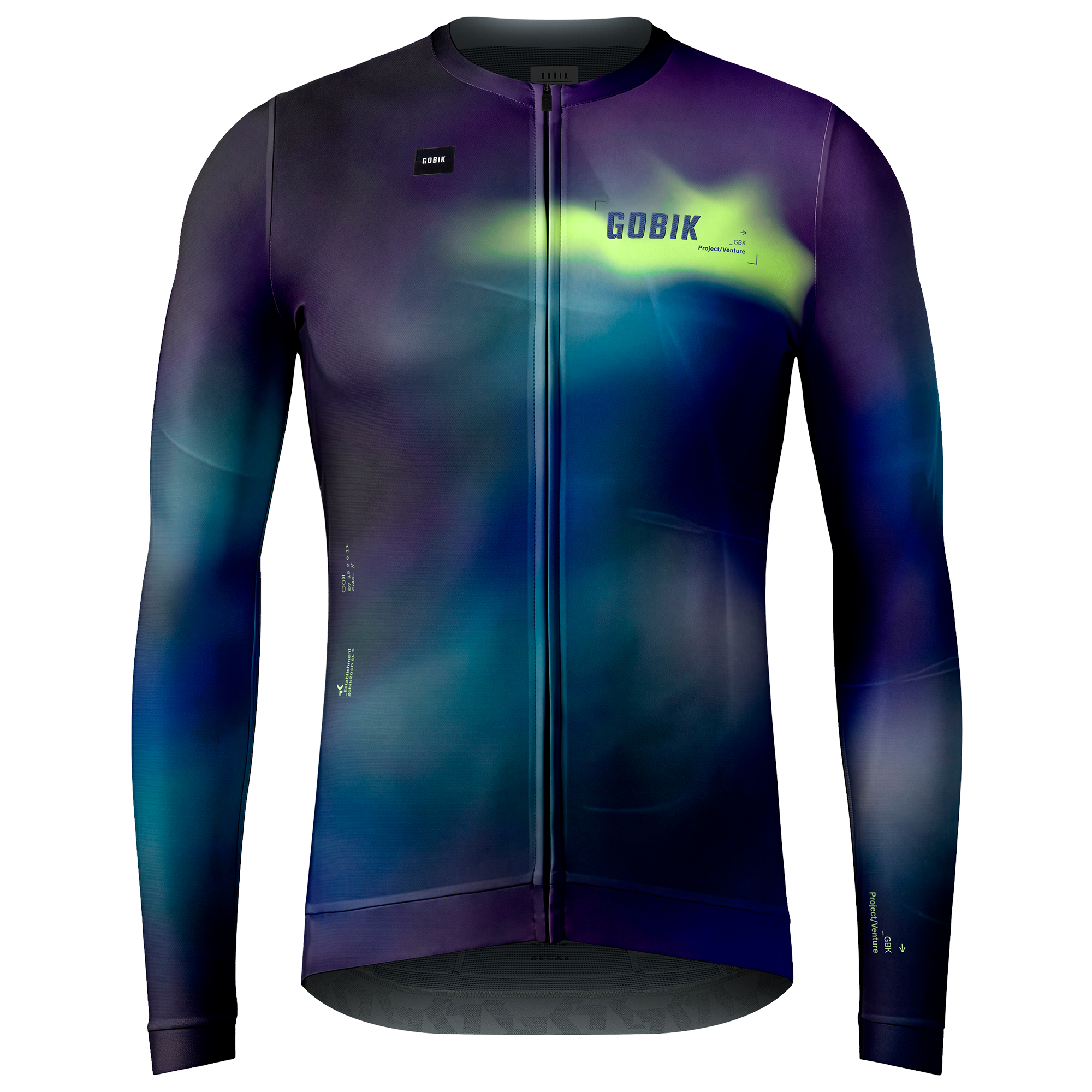 Gobik Langarmtrikot Vanquish blau