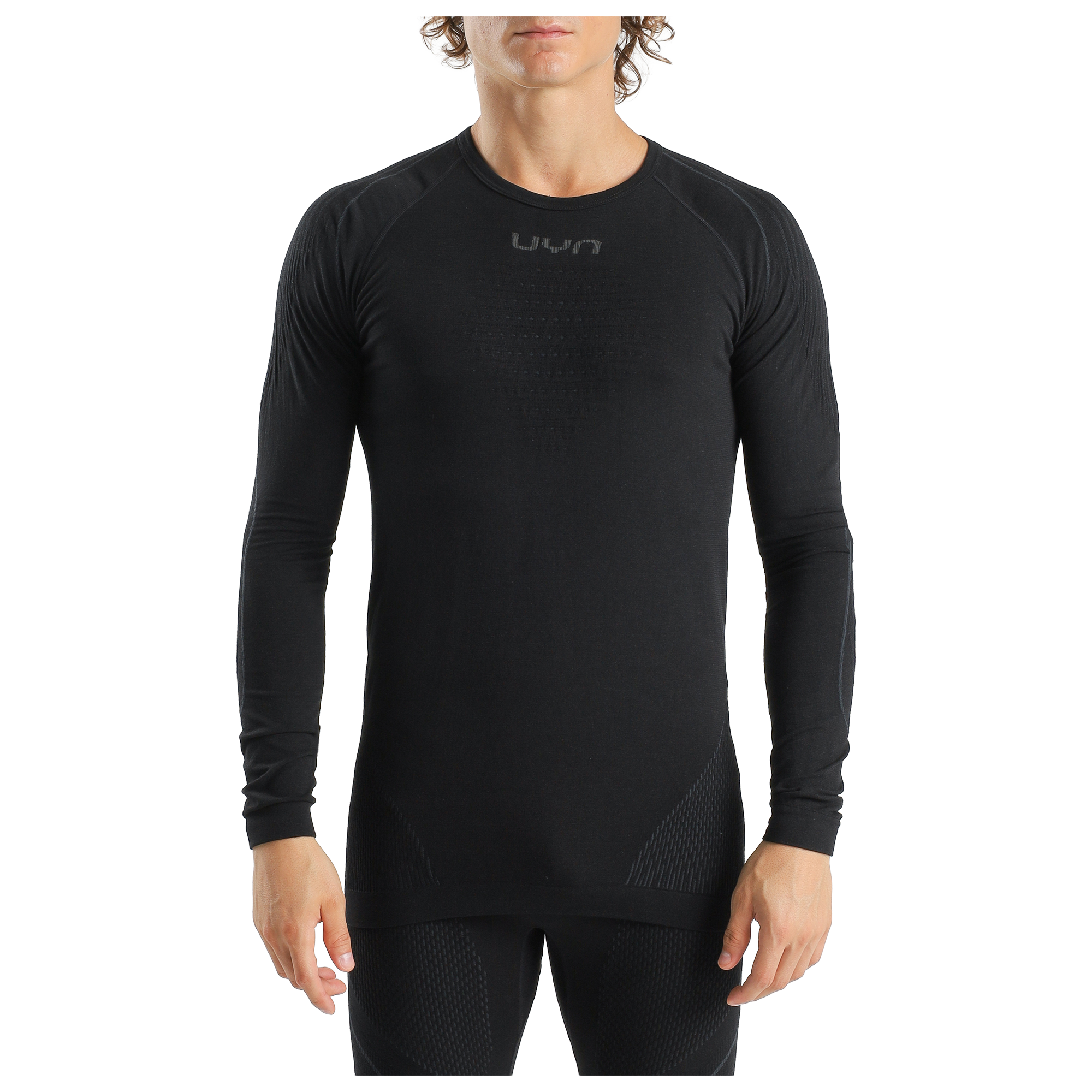 Uyn Maillot de corps manches longues Evolutyon Biotech noir