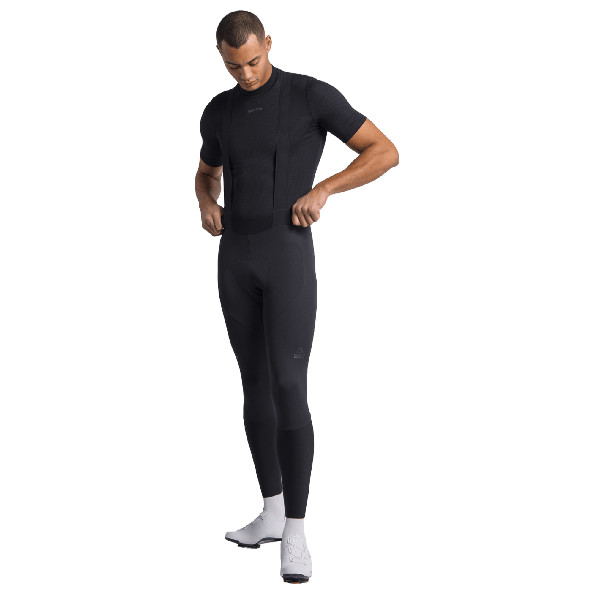 Sportful lange Trägerhose Deepwinter schwarz