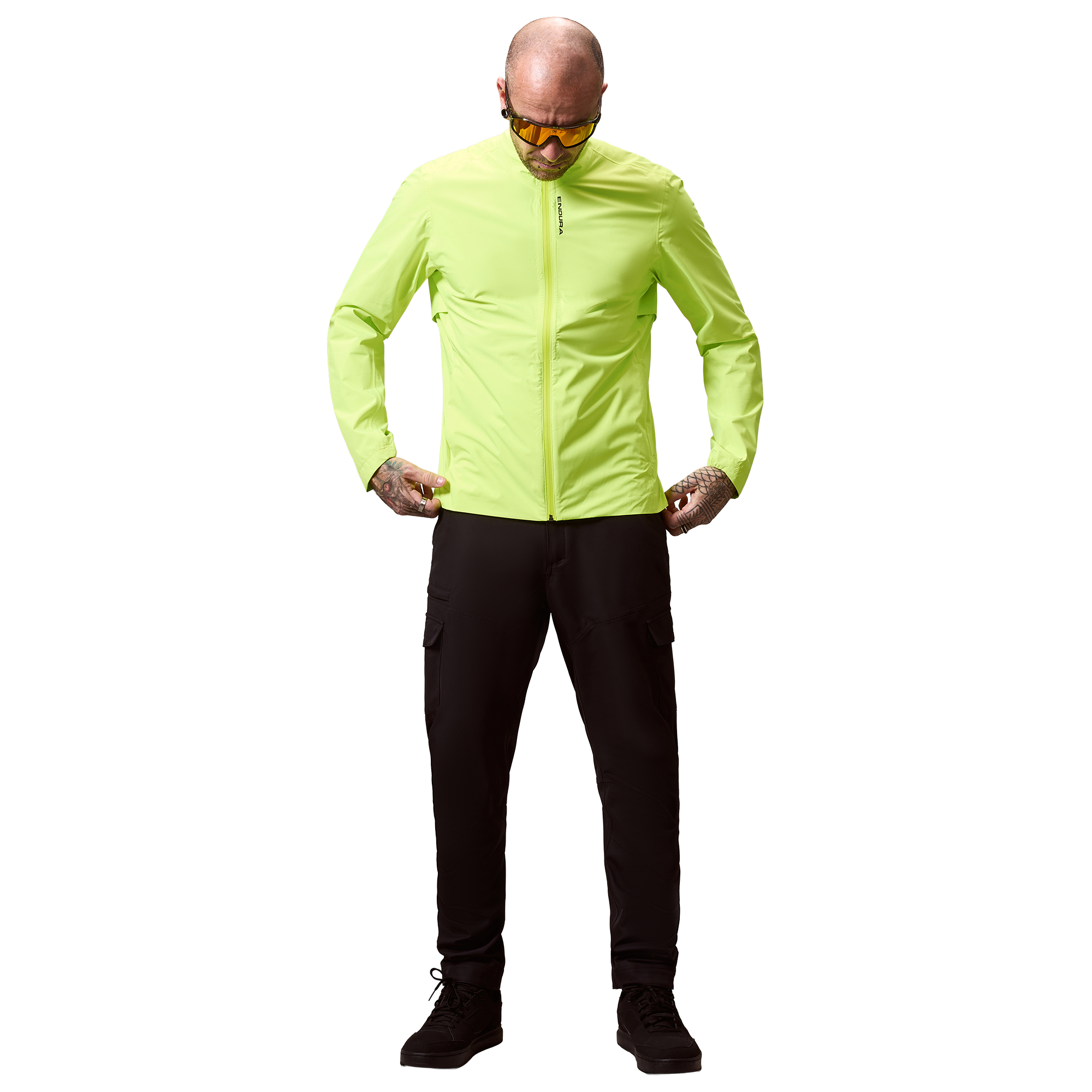 Endura Regenjacke Loop Roam neongelb