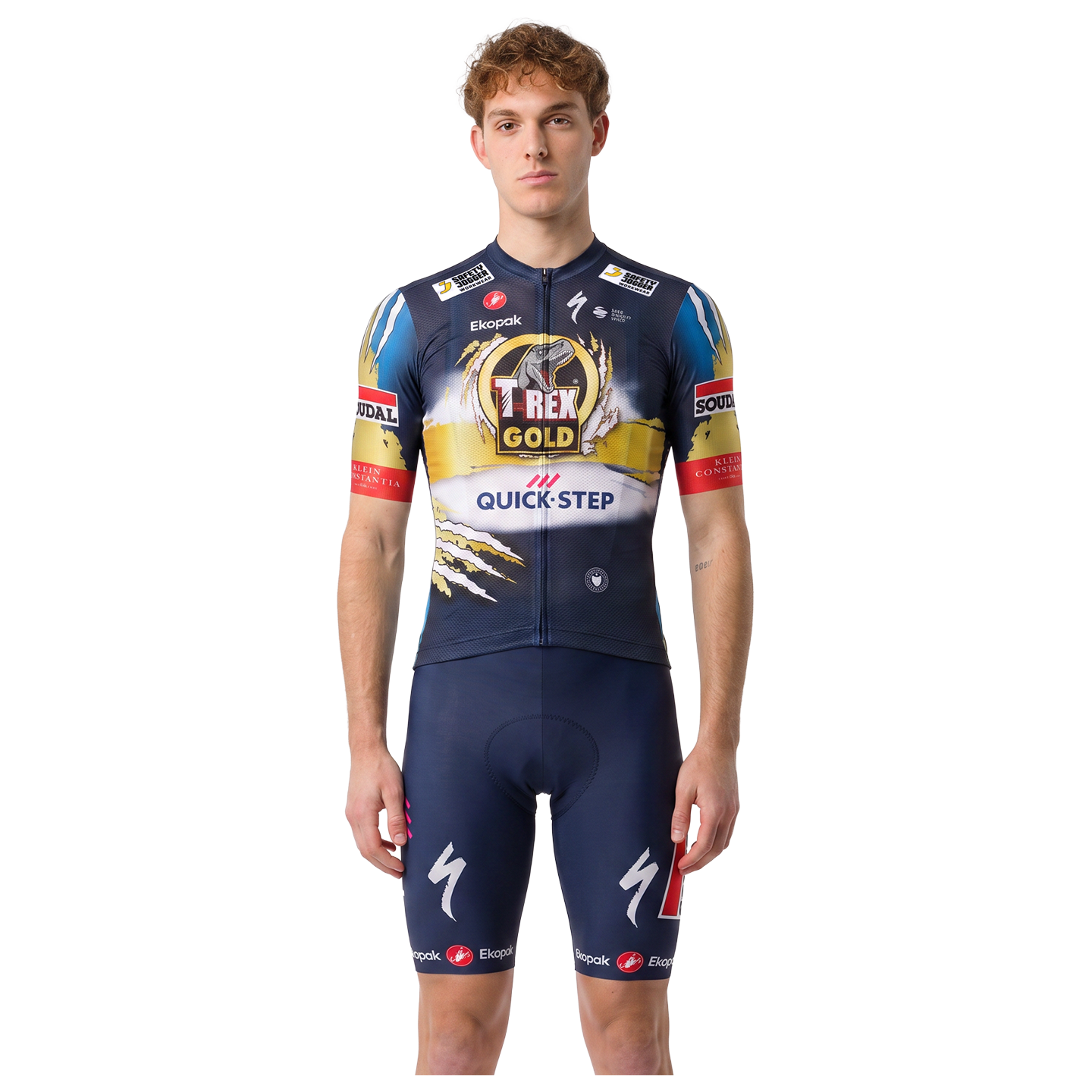 Castelli Set (2 Teile) SOUDAL QUICK-STEP  Tour Poland 2026 blau/gold