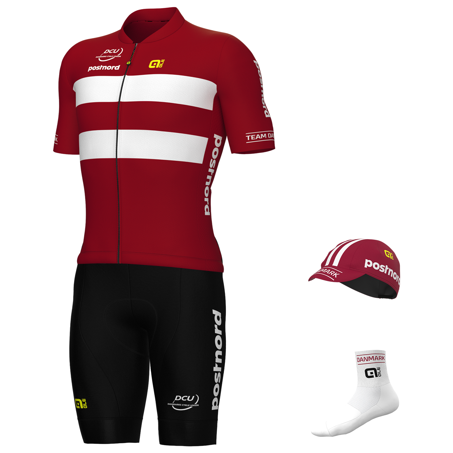 DANISH NATIONAL TEAM 2025 Maxi-Set (4 pieces)