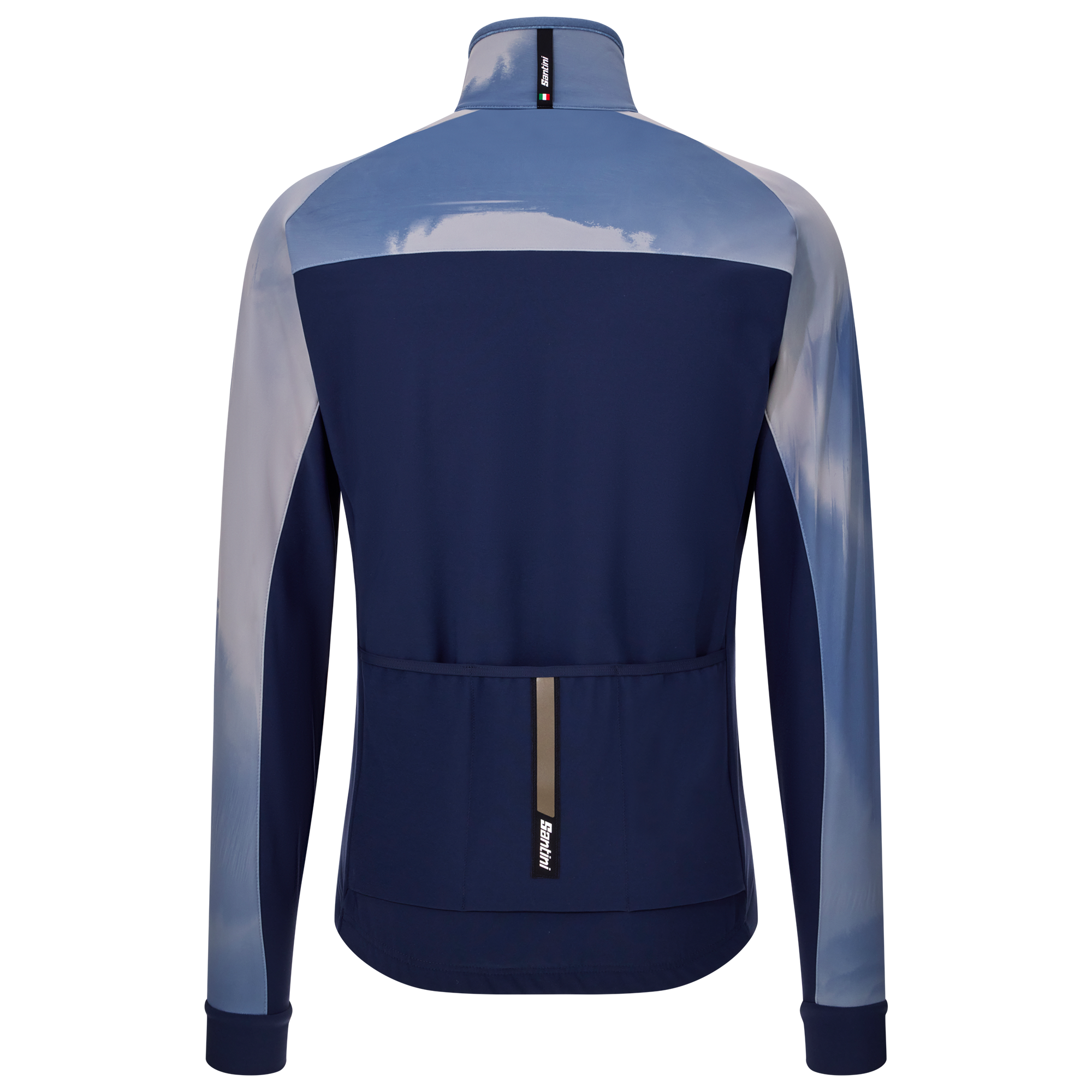 Santini Winter Jacket Vapor grey/blue