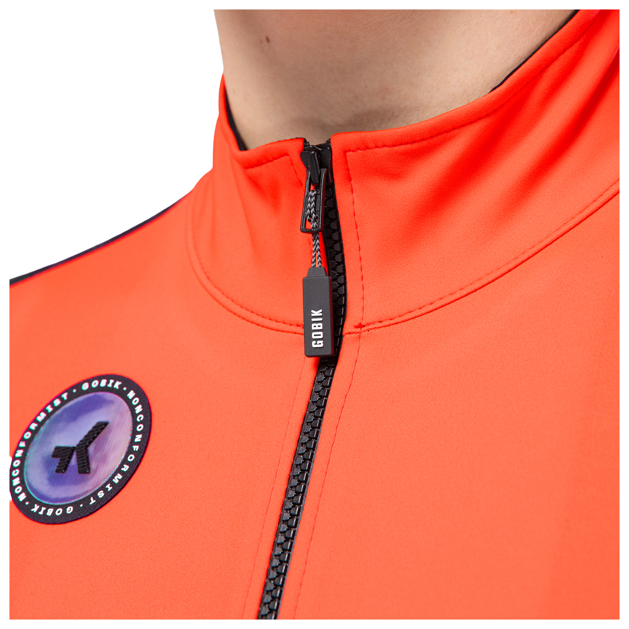 Gobik Winterjacke Element rouge/noir