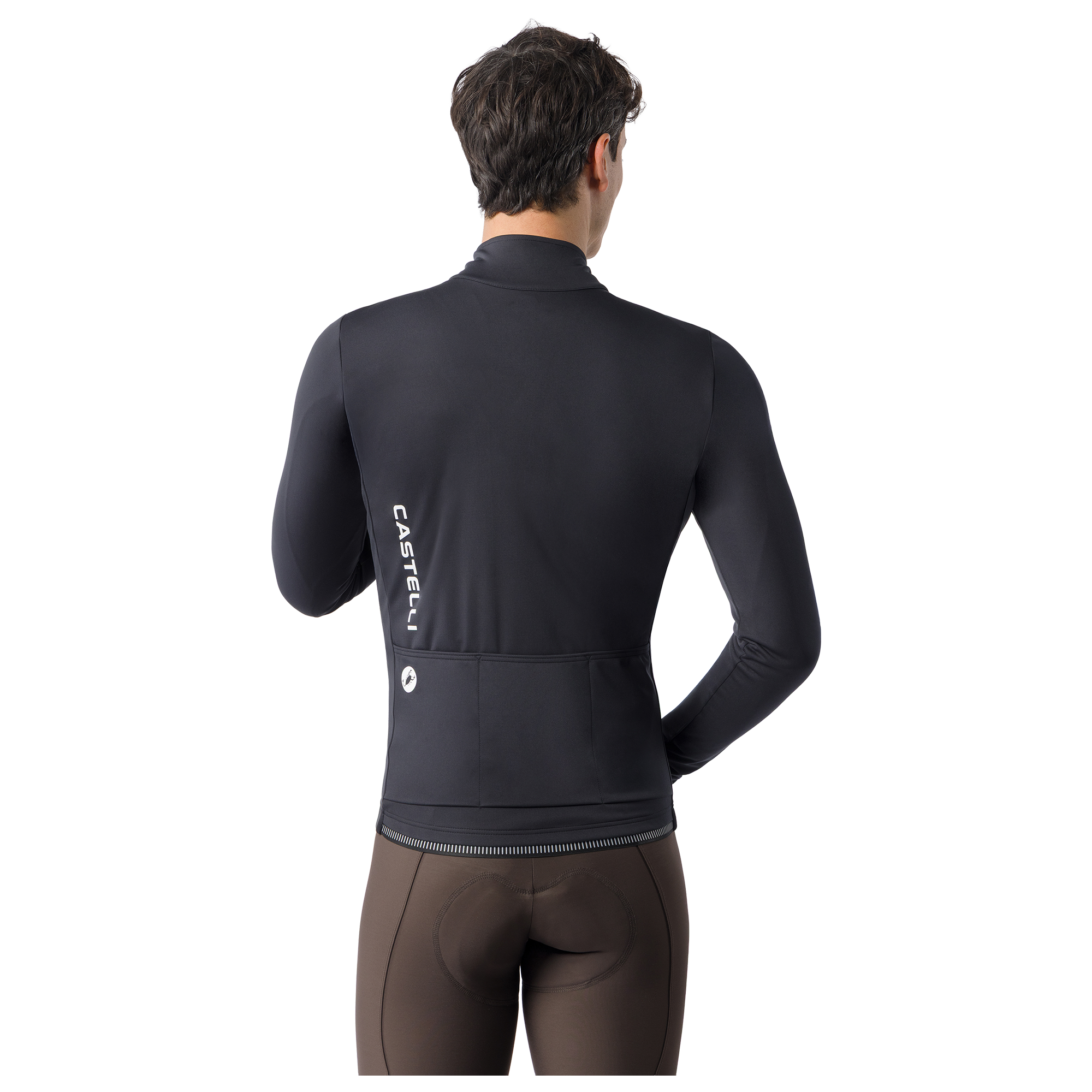 Castelli winterjas Espresso 2 zwart