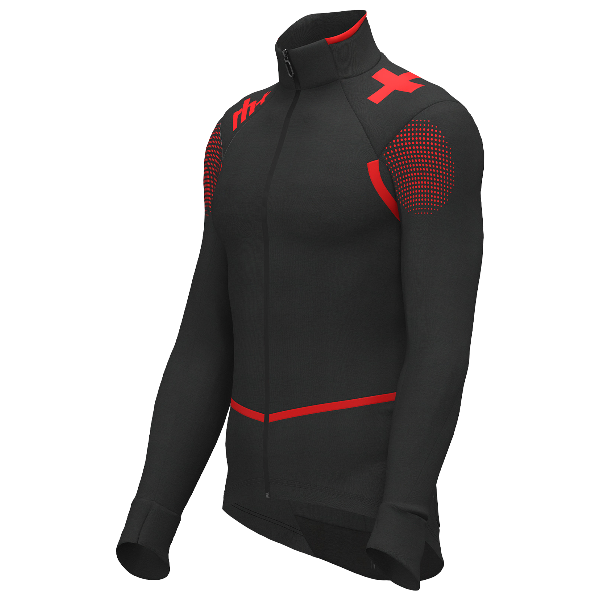 Rh+ Winter Jacket Glod red/black