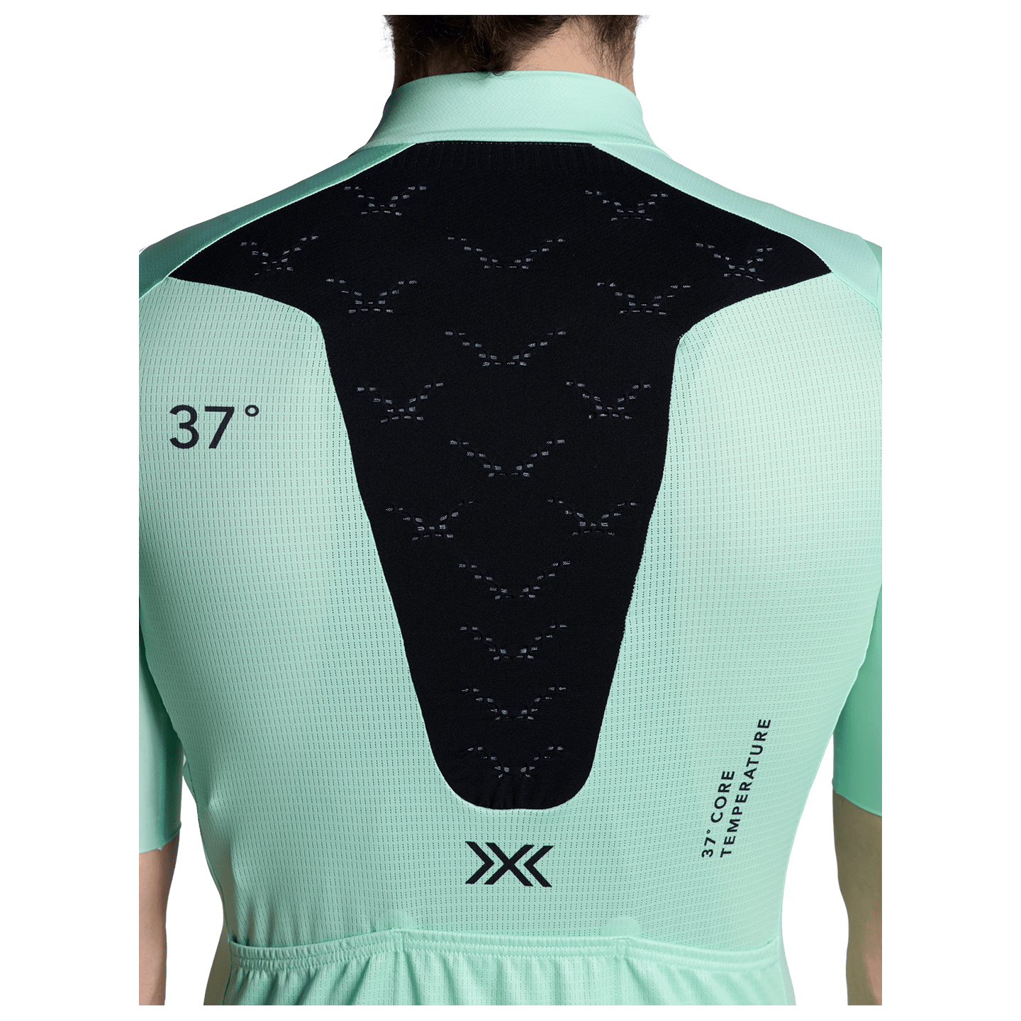 X-Bionic fietsshirt met korte mouwen Corefusion Ride groen, foto 3