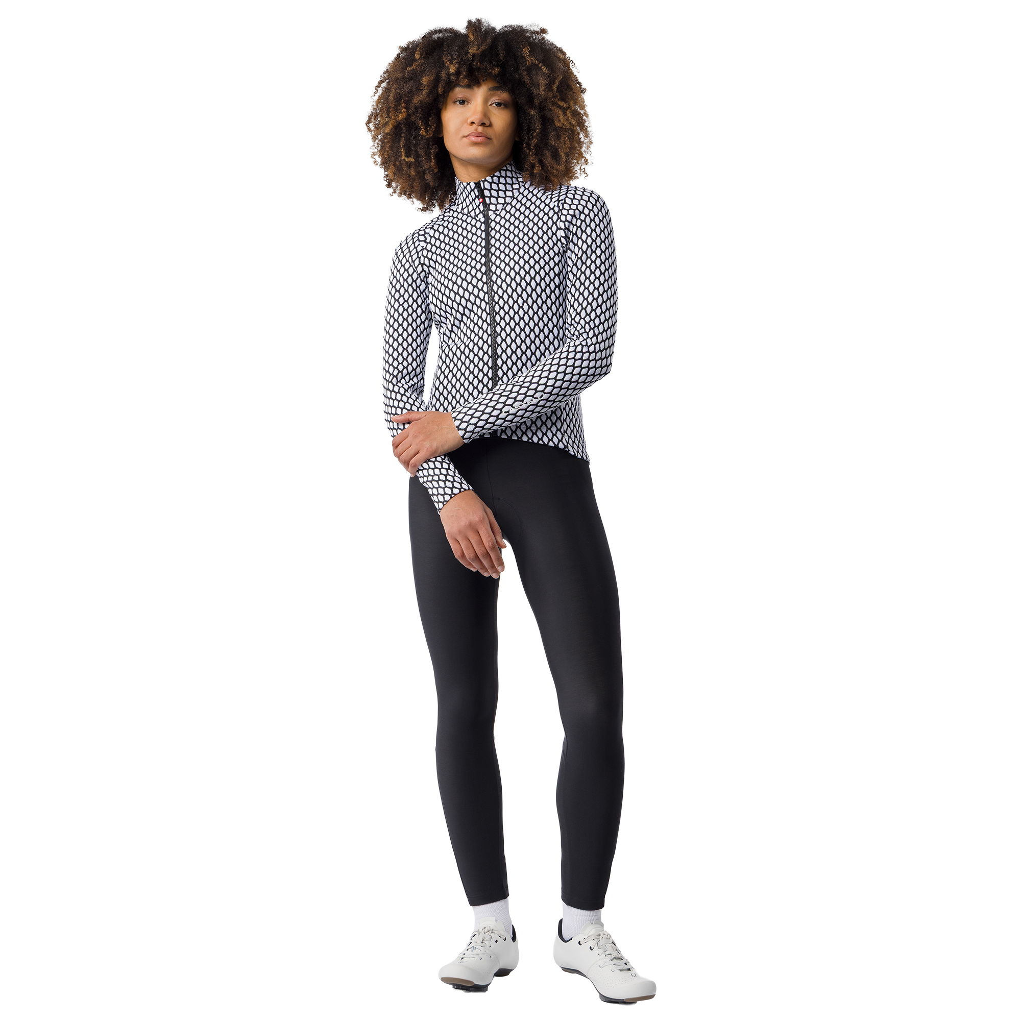 Castelli Damen Trikotjacke Ventra Thermal schwarz/weiß