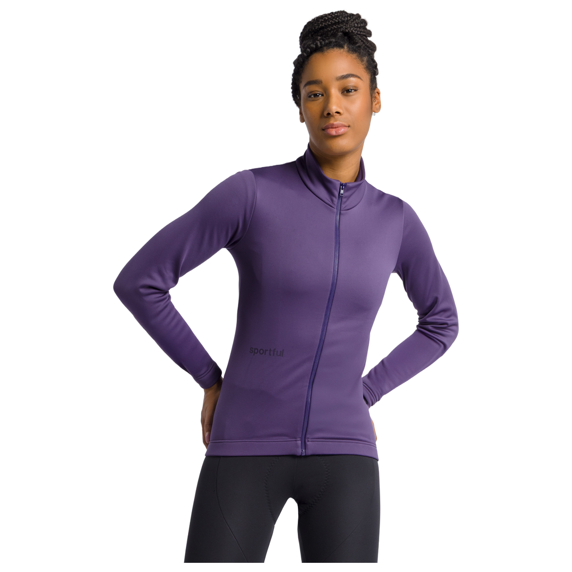 Sportful Damen Winterjacke Classic 2 lila