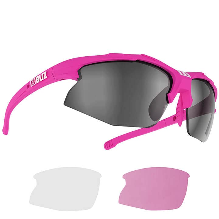 Set 2 Occhiali Sportivi Con Lenti Specchiate UV400 – Giallo Verde E Rosa, Montatura PC Leggera 24g