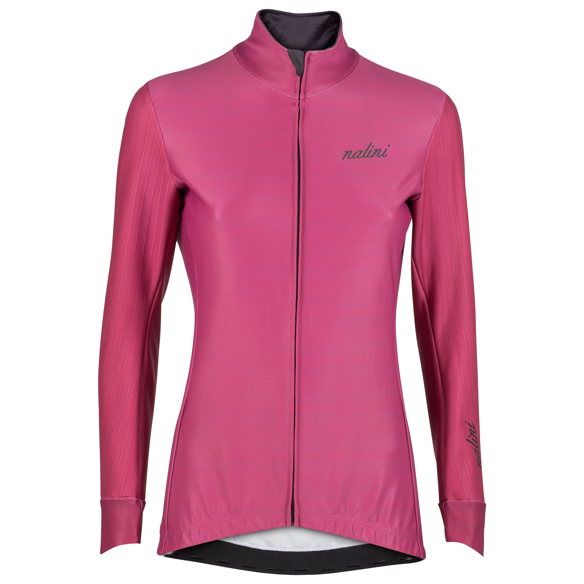 Nalini Damen Winterjacke Stripes pink