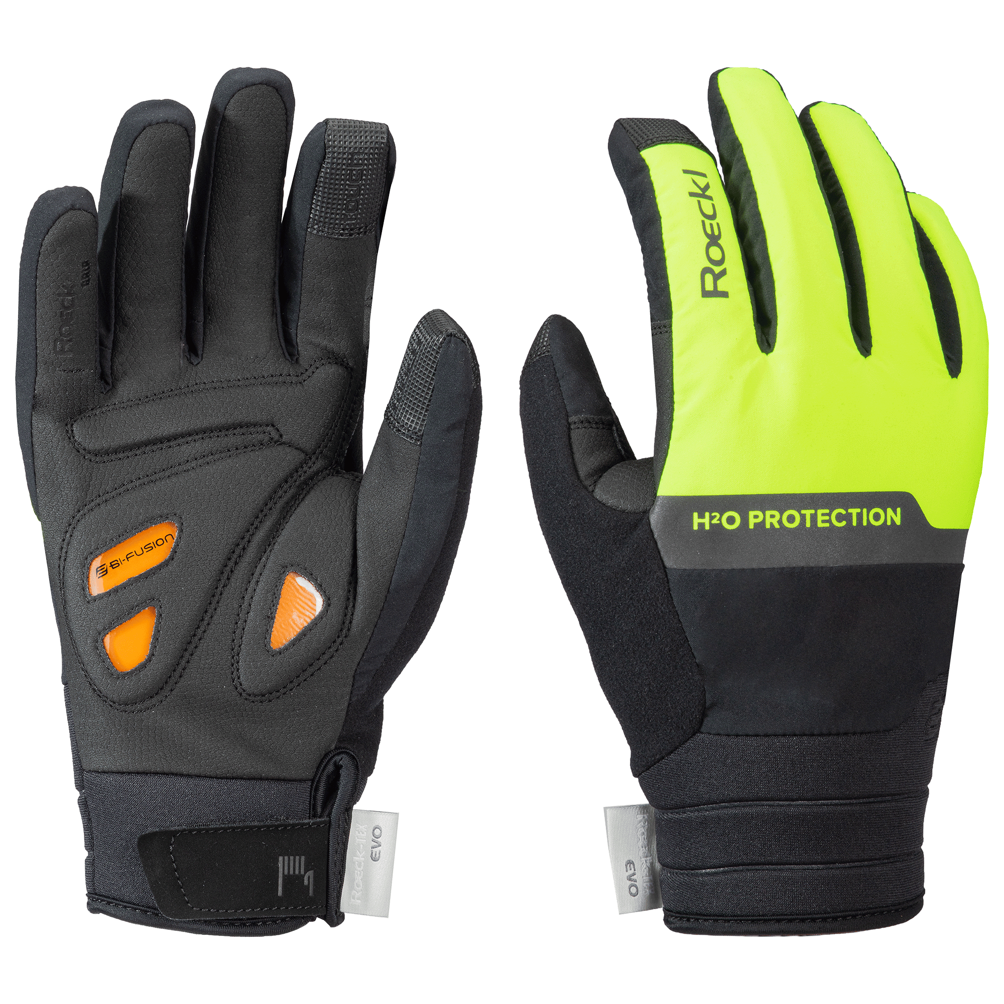 Roeckl Winter Gloves Rothenfels 2 neon yellow