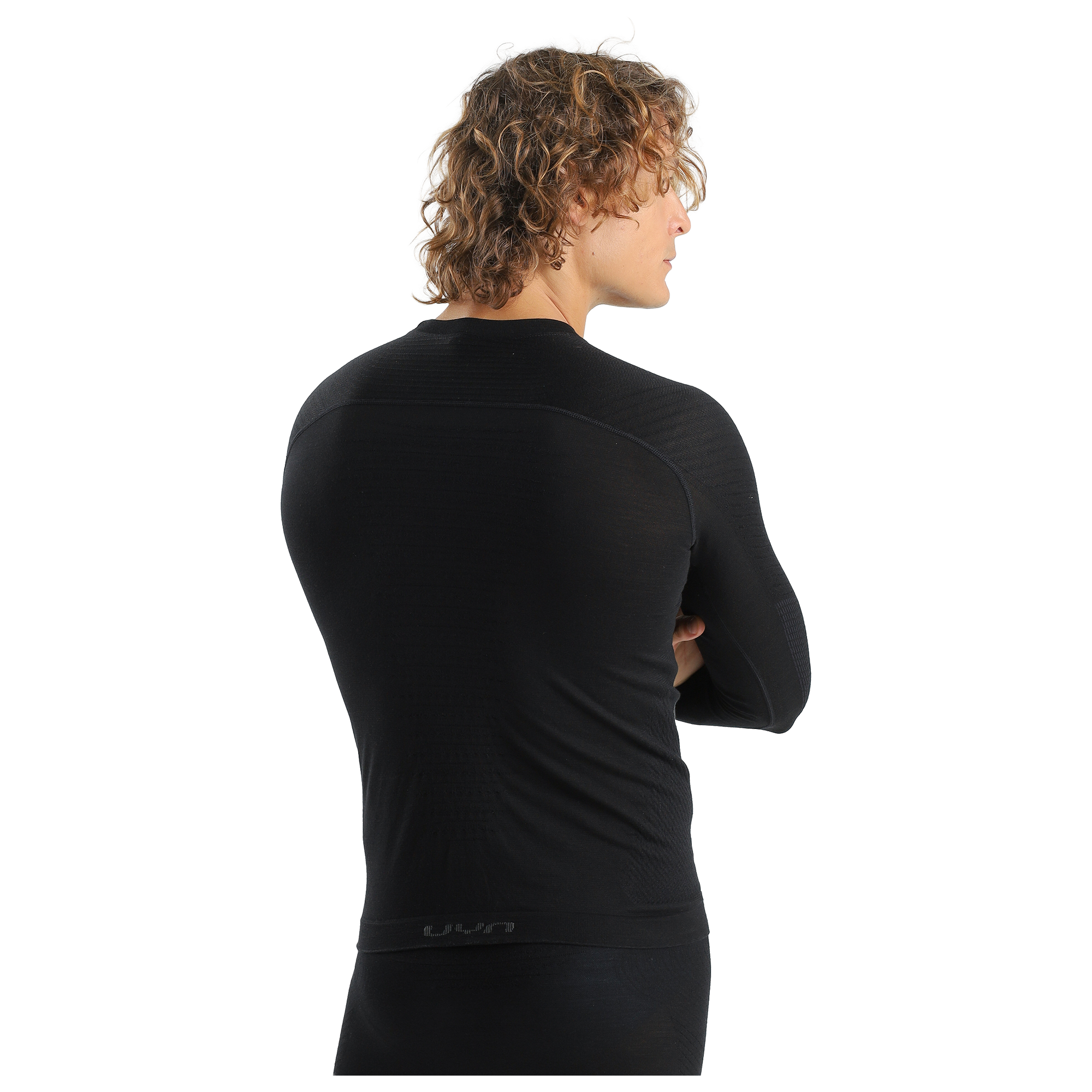 Uyn Maglia intima con maniche lunghe  Fusyon Biotech nero