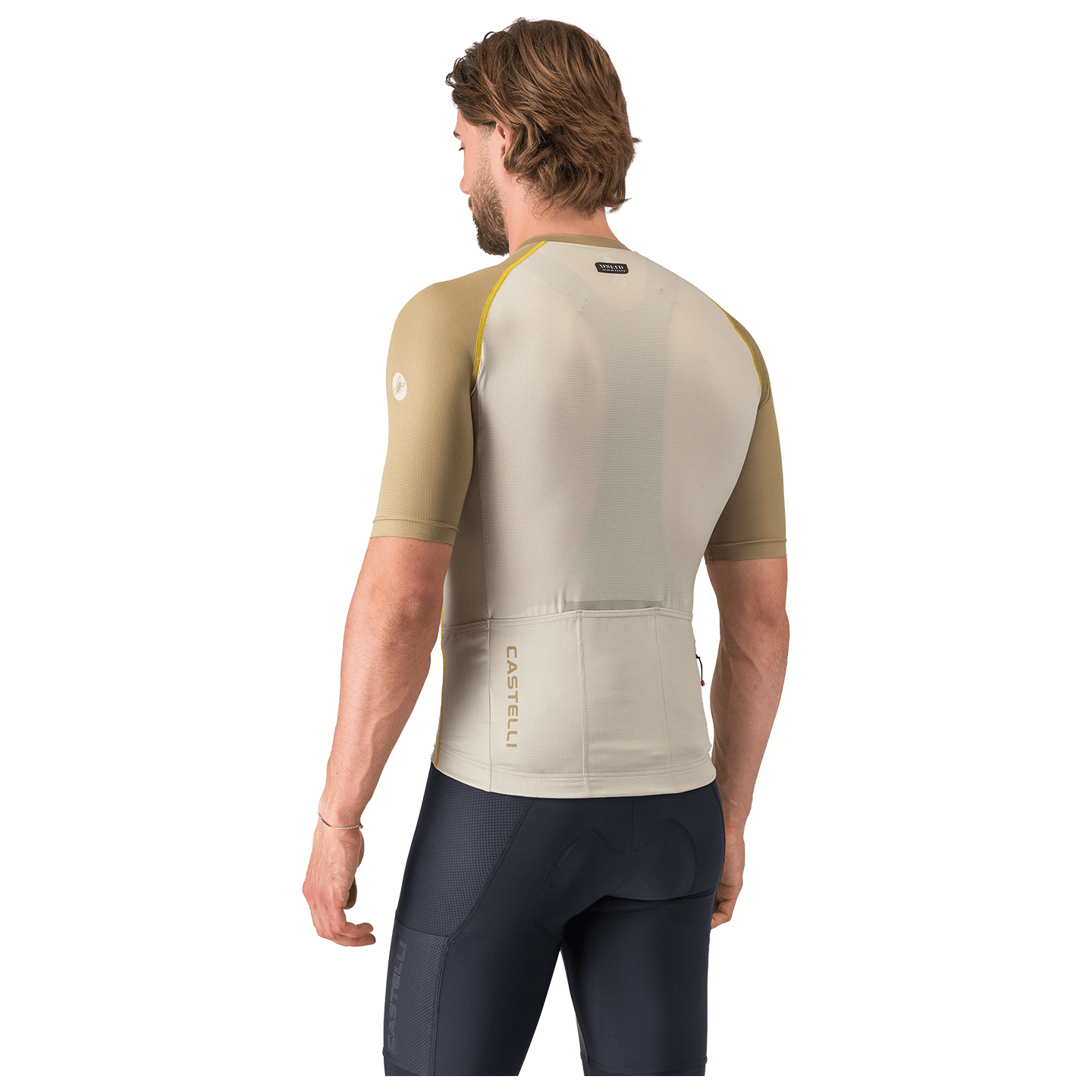 Castelli fietsshirt met korte mouwen Unlimited Endurance 3 beige, foto 2