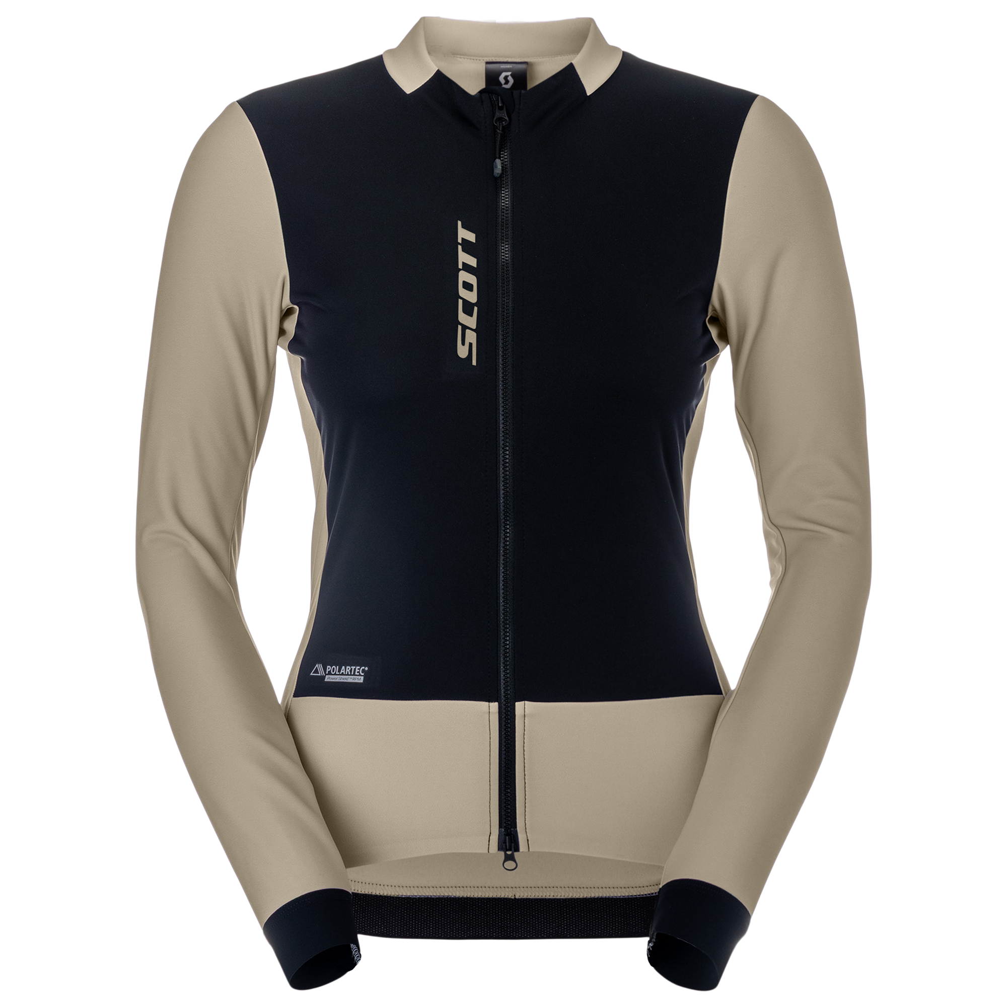 Scott Damen Lightjacket Pro Warm schwarz/beige