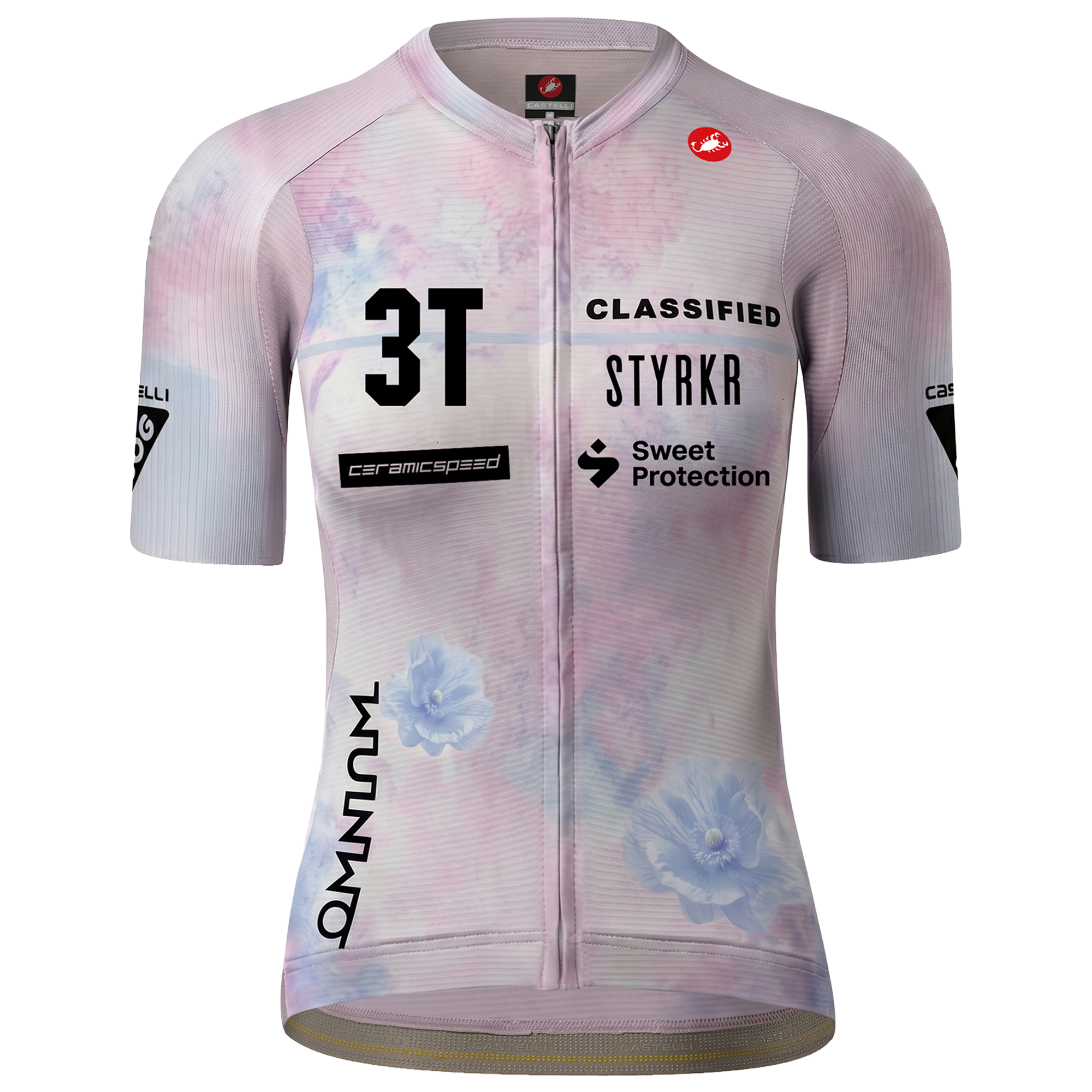 Castelli Women's Short Sleeve Jersey Espresso 2 Spirit of Gravel blue