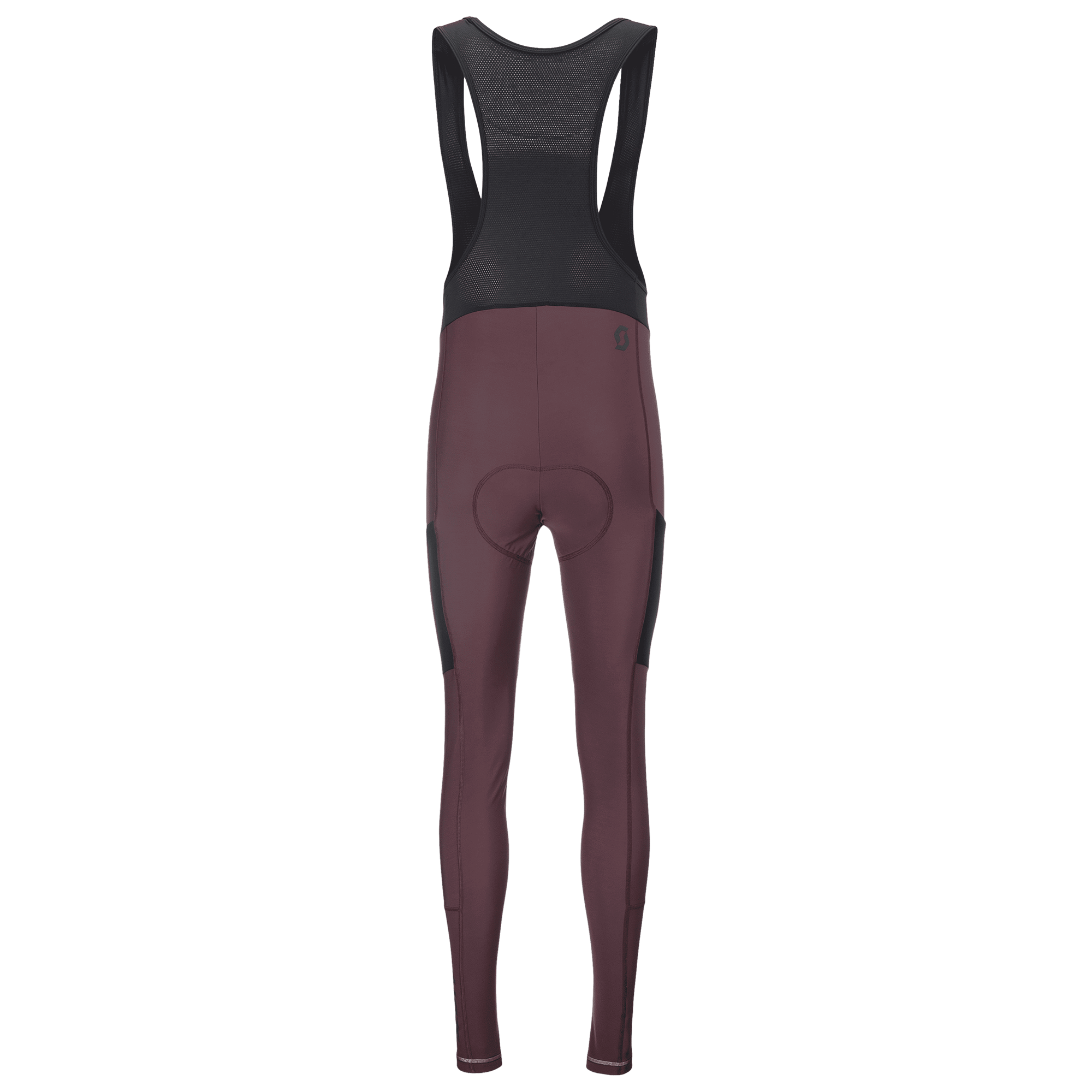 Scott lange Trägerhose Endurance Warm bordeaux