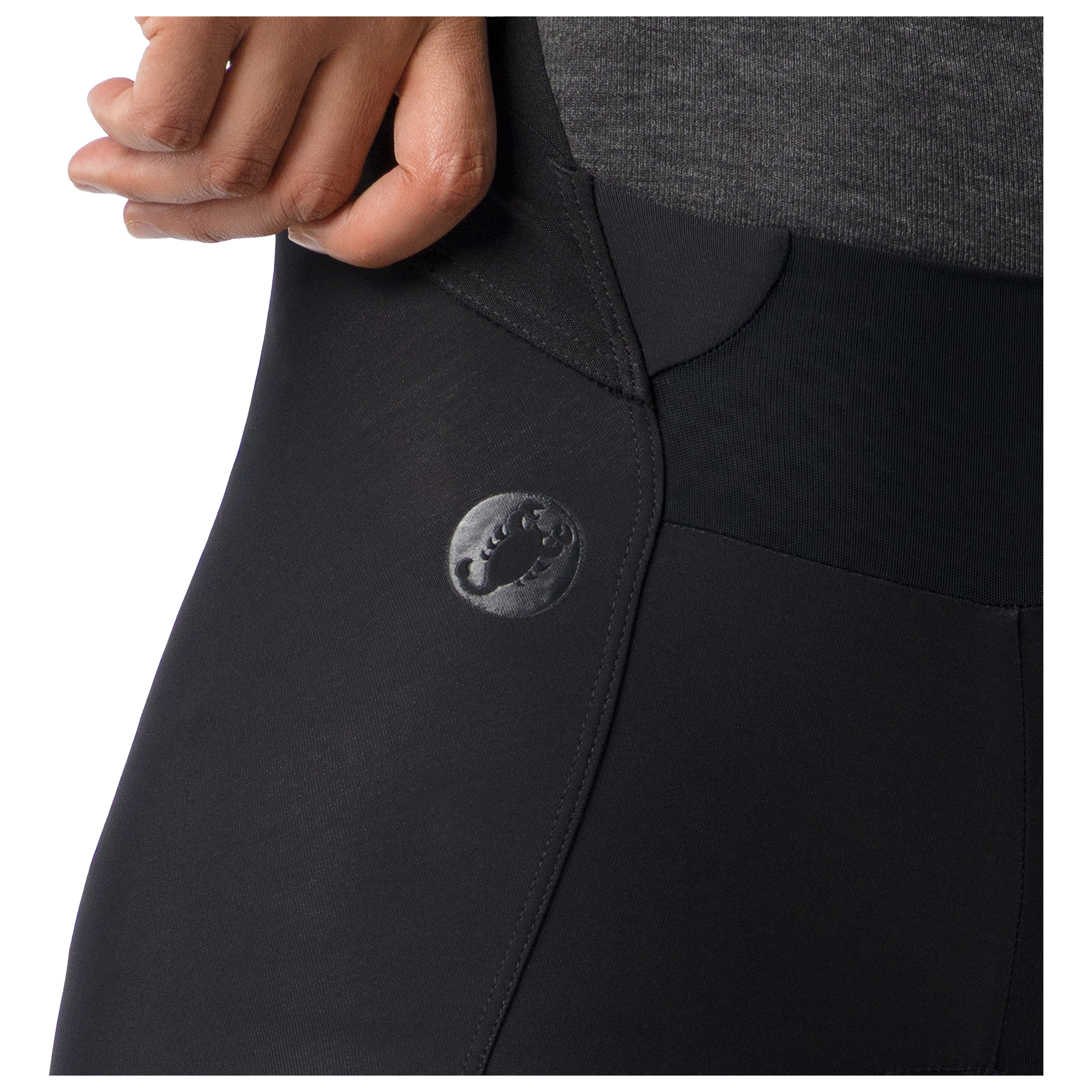 Castelli Cuissard long à bretelles femme  Espresso 2 noir
