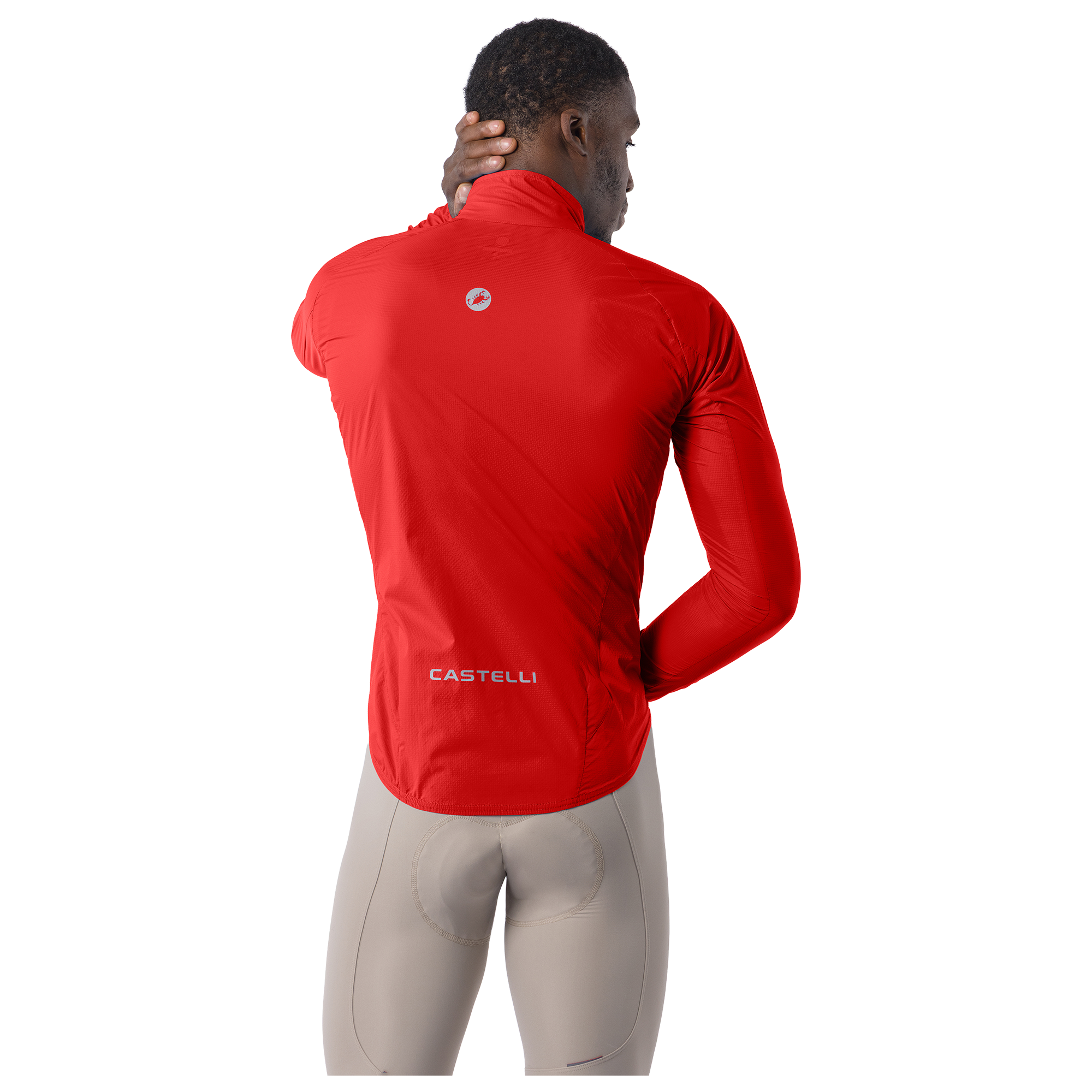 Castelli windjack Transition rood