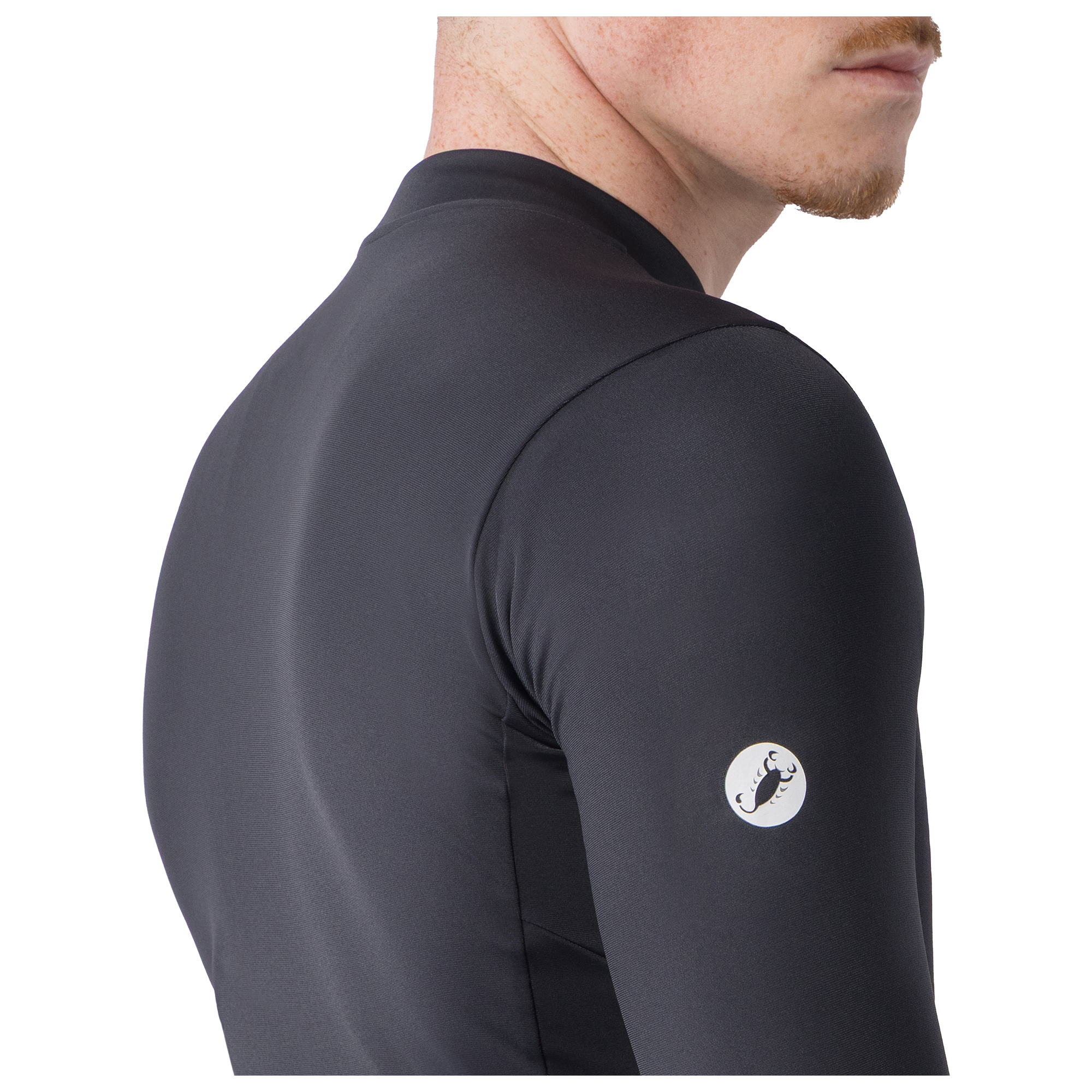 Castelli Langarmtrikot Espresso Thermal 2 schwarz