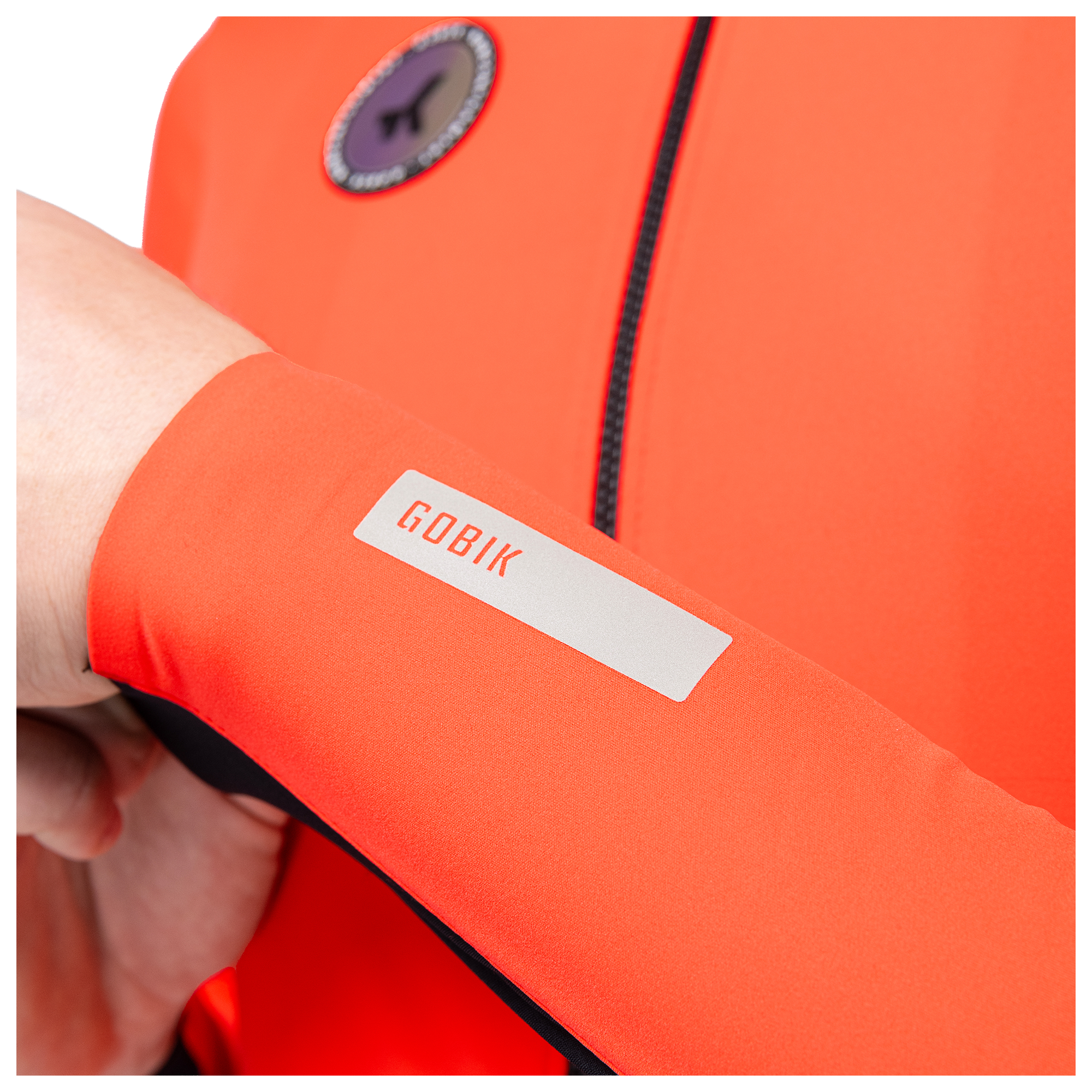 Gobik Winterjacke Element rouge/noir