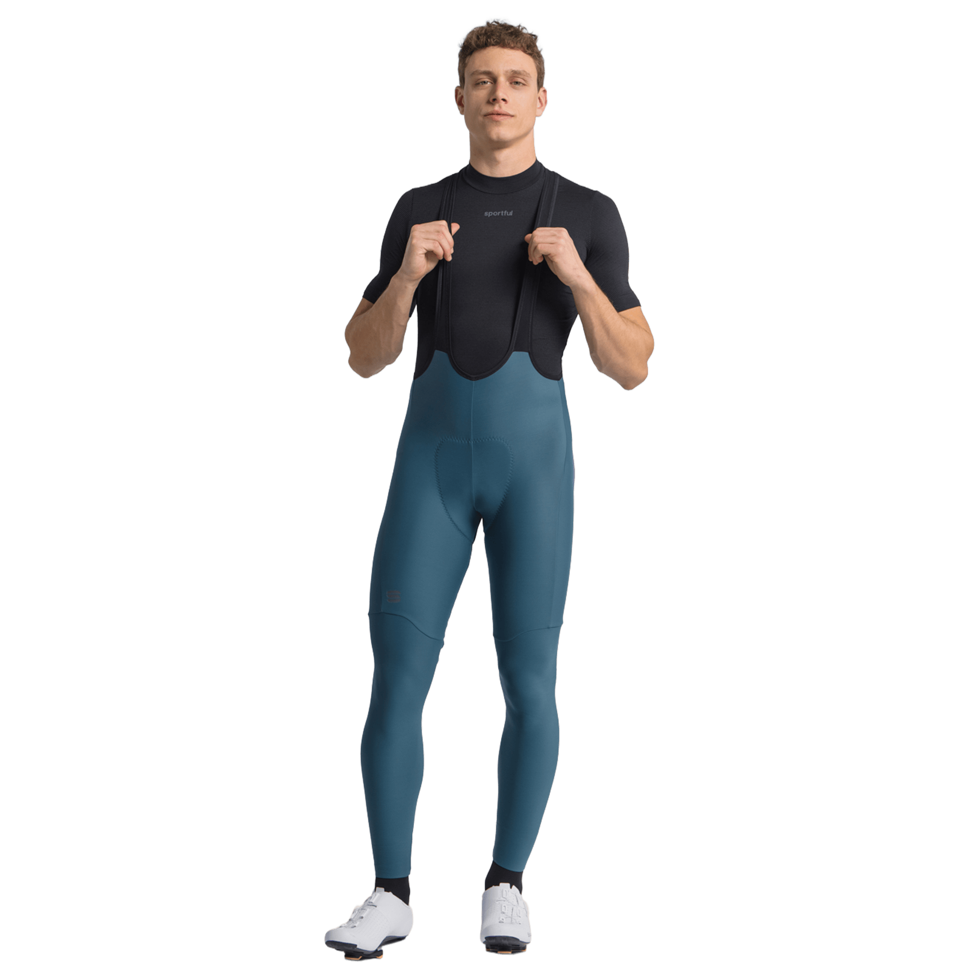 Sportful lange Trägerhose Pulse blau
