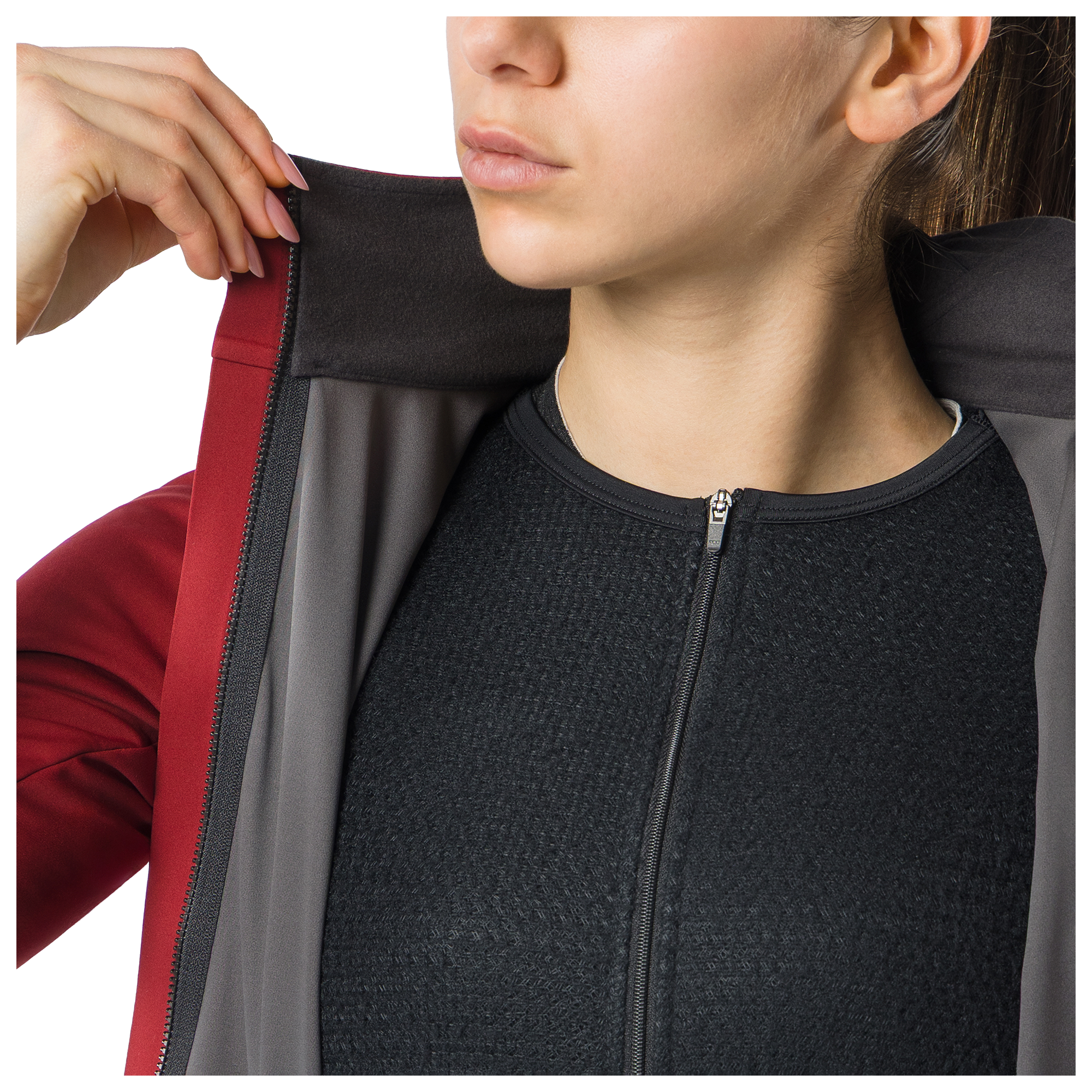 Castelli Women's Alpha 150 Winter Jacket red