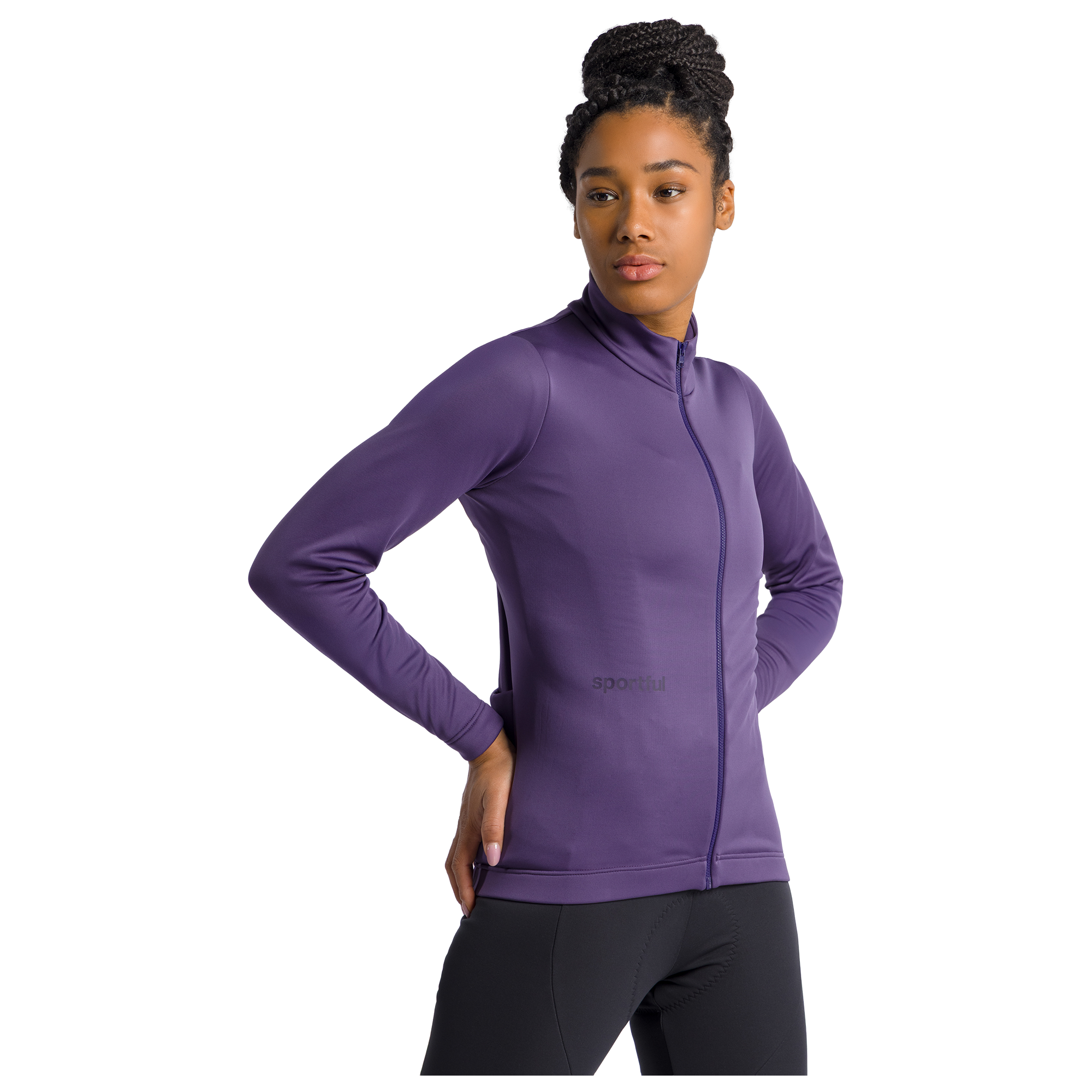 Sportful Damen Winterjacke Classic 2 lila