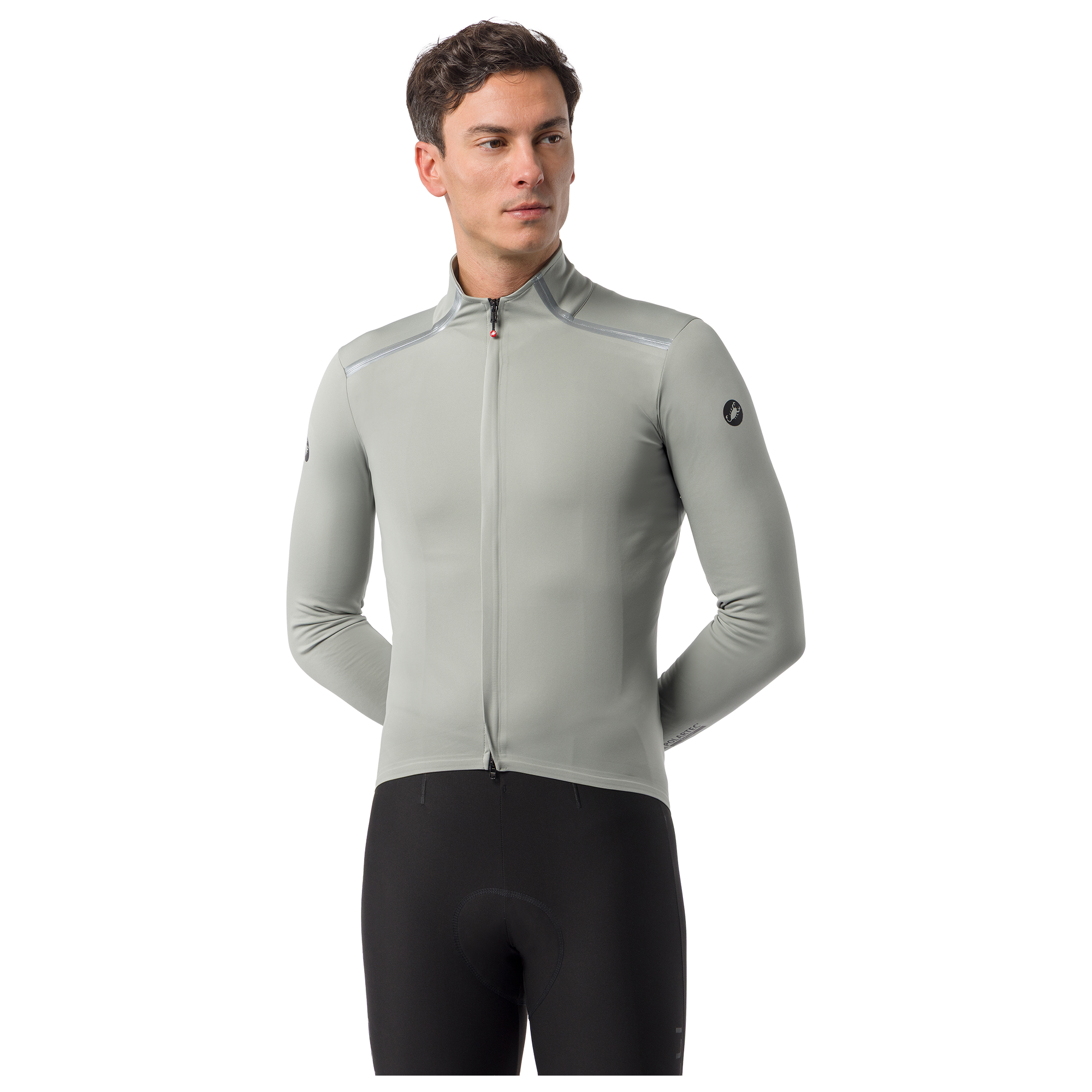Castelli Light Jacket Perfetto Pro light grey