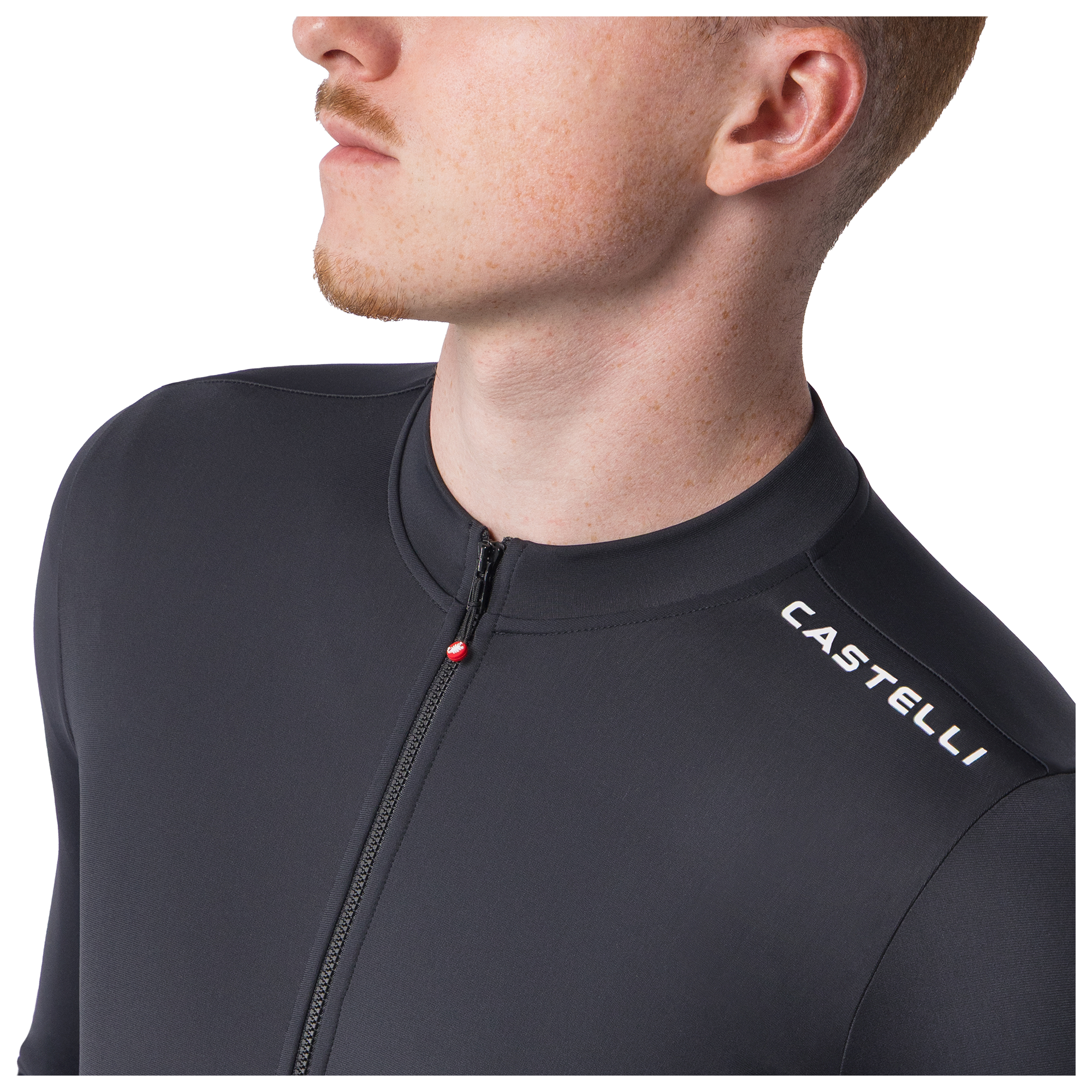 Castelli Langarmtrikot Espresso Thermal 2 schwarz