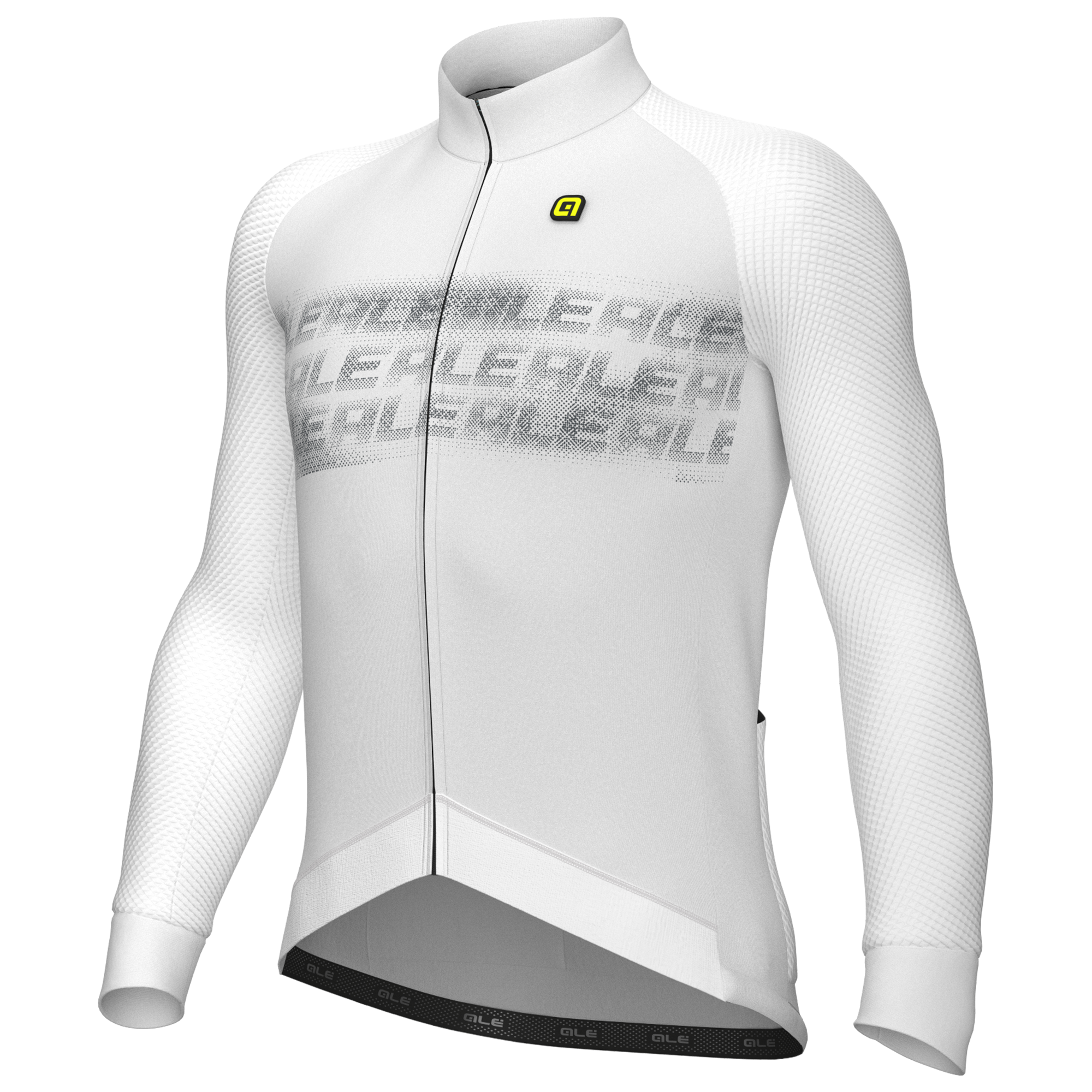 Alé Jersey Jacket Identity white