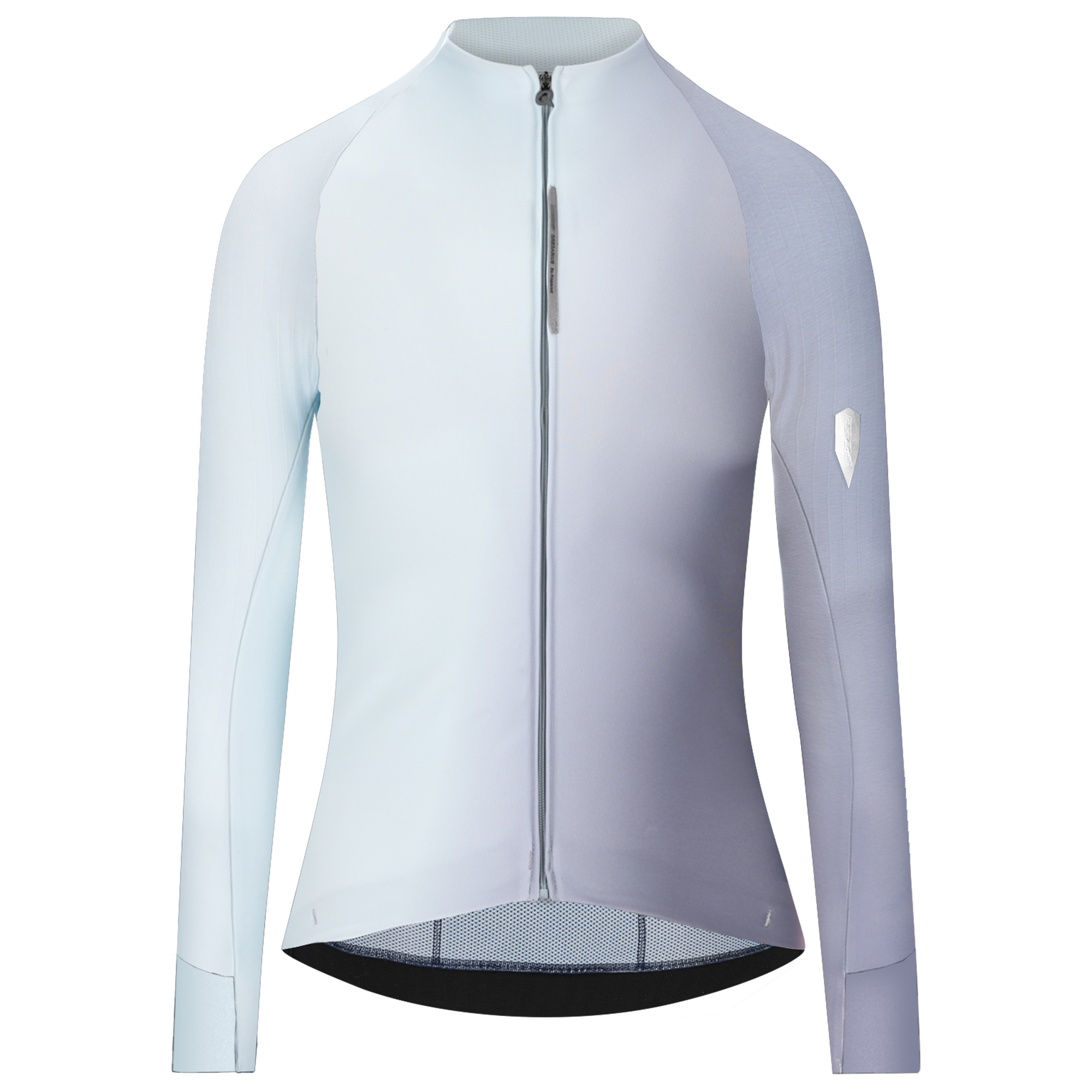 Q36.5 Dames shirtjack Gregarius Hybrid Big Fade blauw