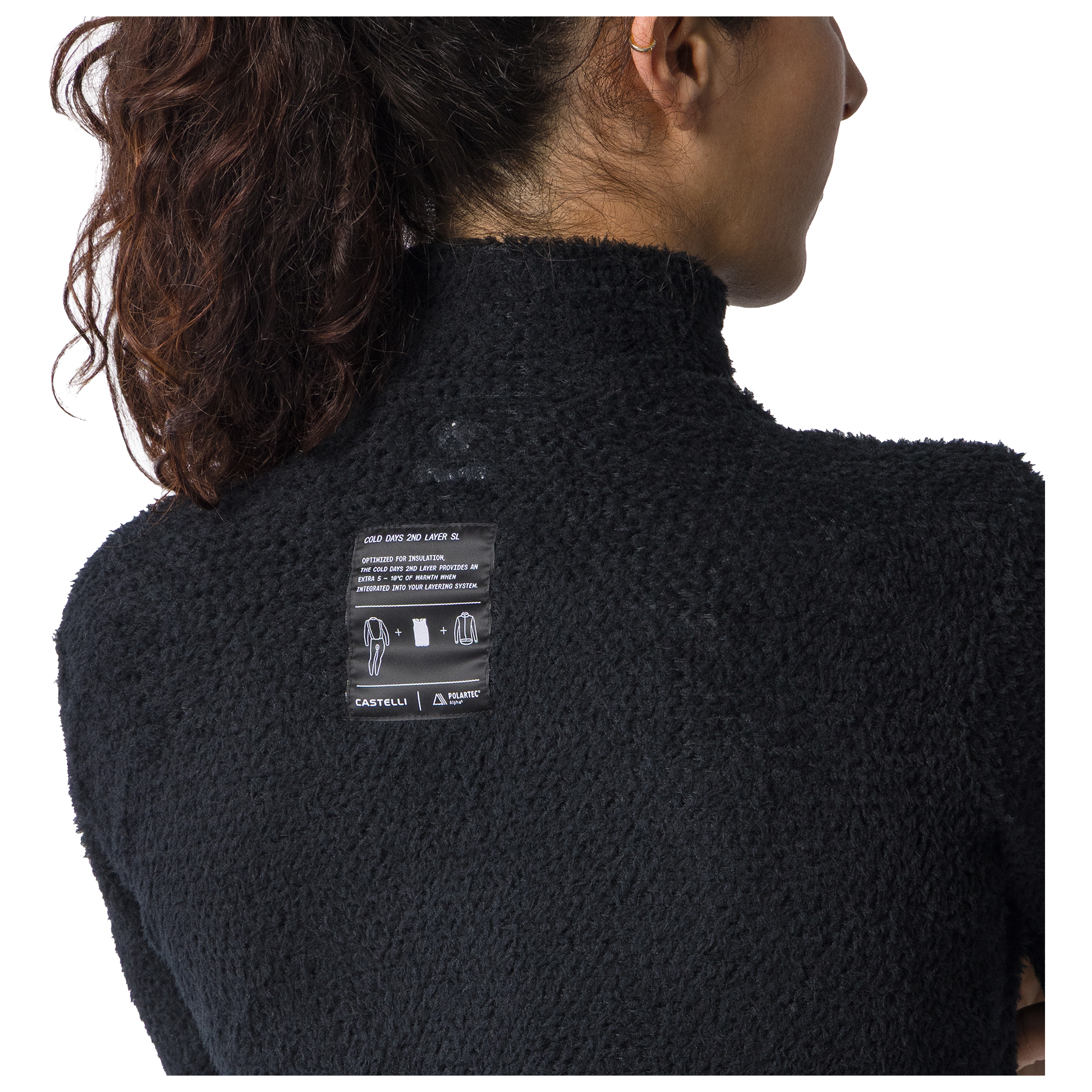 Castelli Sous-maillot manches longues femme  Cold Days noir