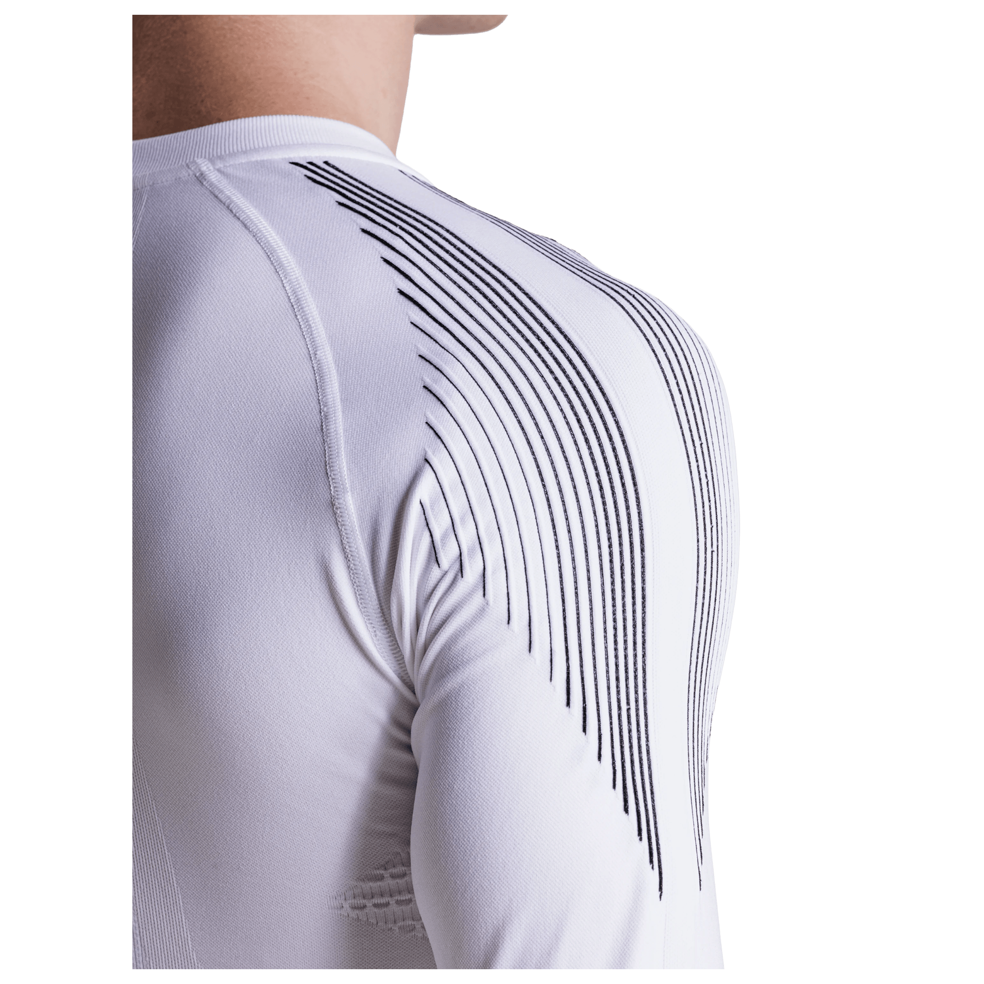 X-Bionic Camiseta interior de ciclismo de manga larga  Invent blanco