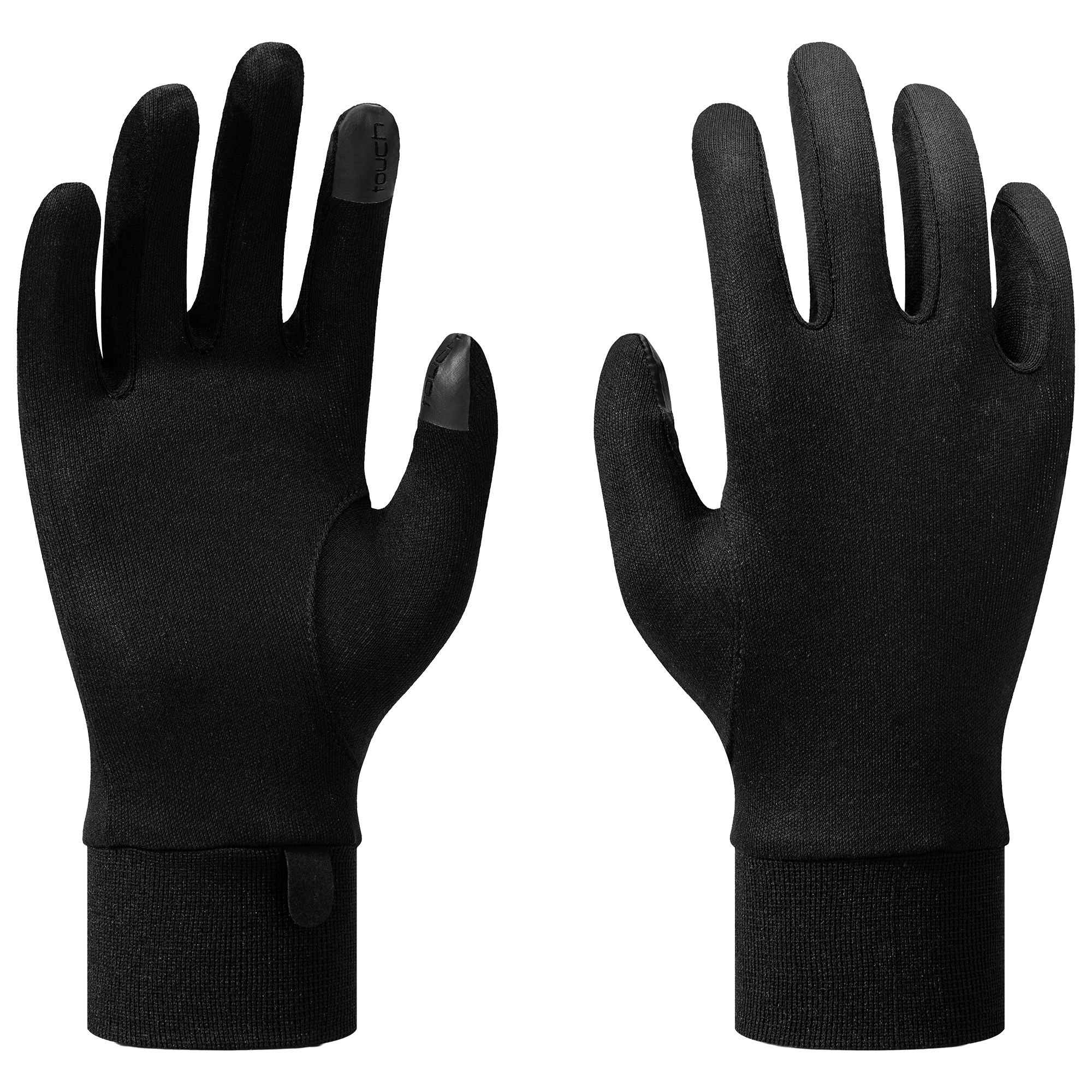 Roeckl Unterziehhandschuhe Silk Liner schwarz