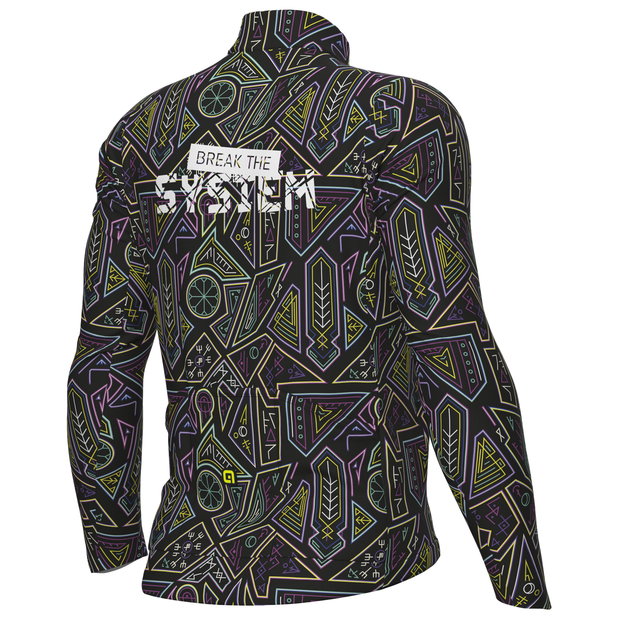 Alé Langarmtrikot System schwarz