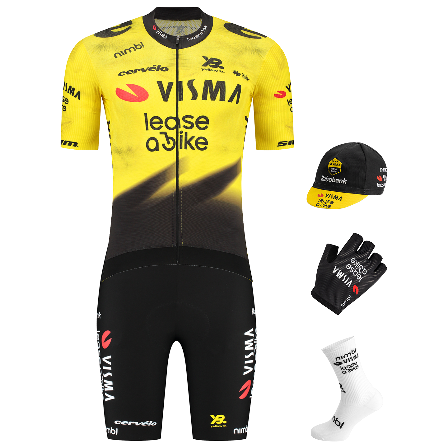Maxi-Set (5 piezas) TEAM VISMA LEASE A BIKE Race 2026
