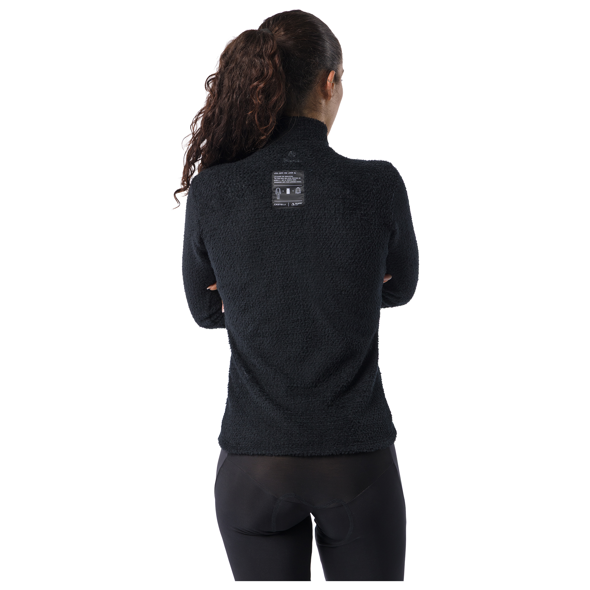 Castelli Sous-maillot manches longues femme  Cold Days noir