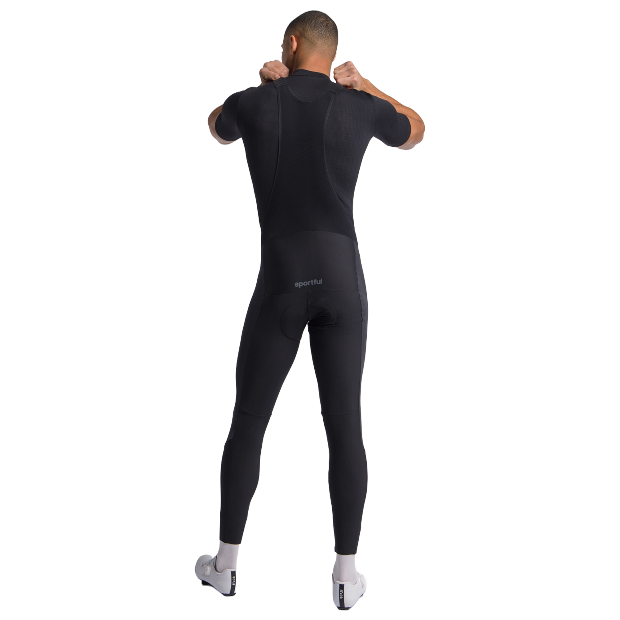 Sportful lange Trägerhose Deepwinter schwarz