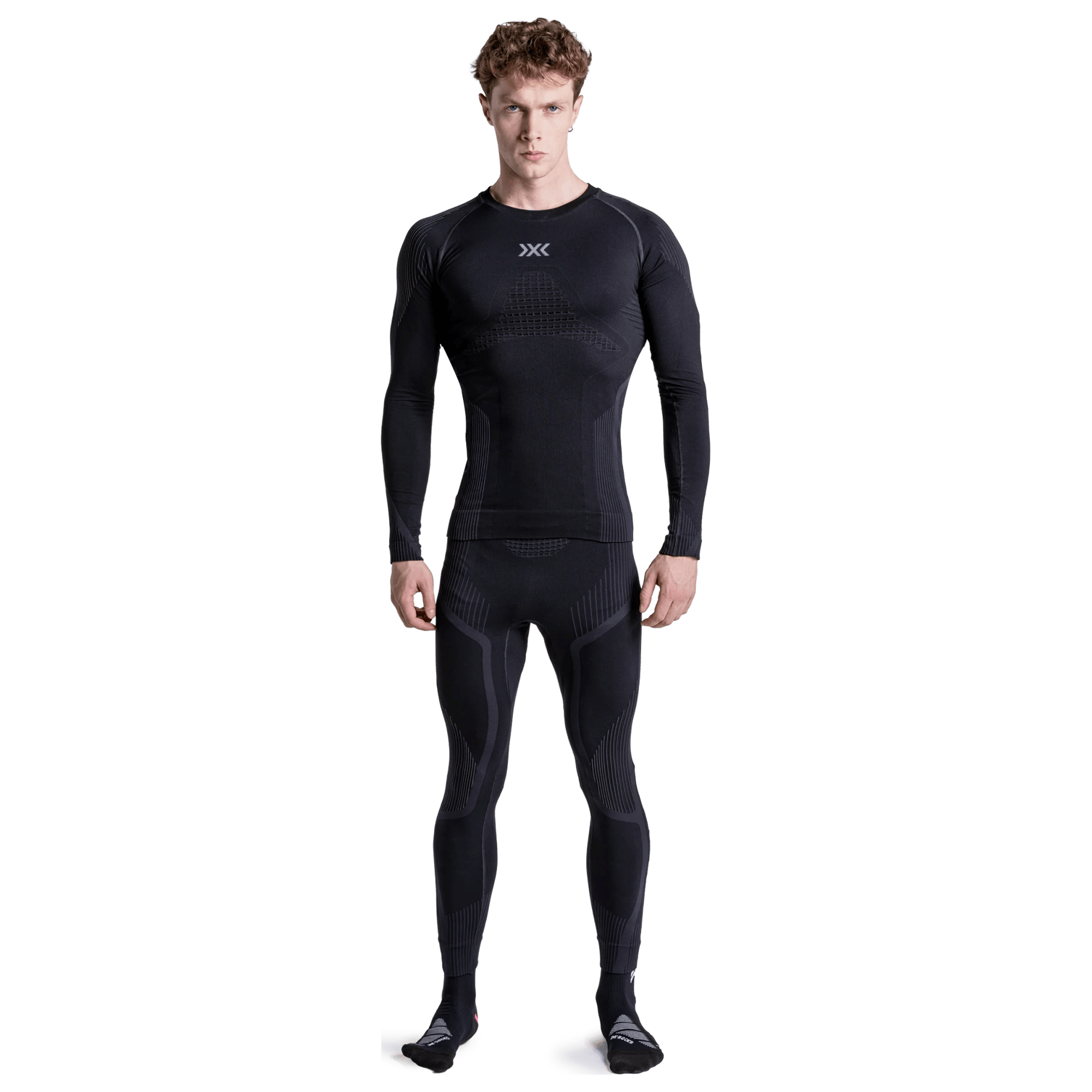 X-Bionic Camiseta interior de ciclismo de manga larga  Invent negro