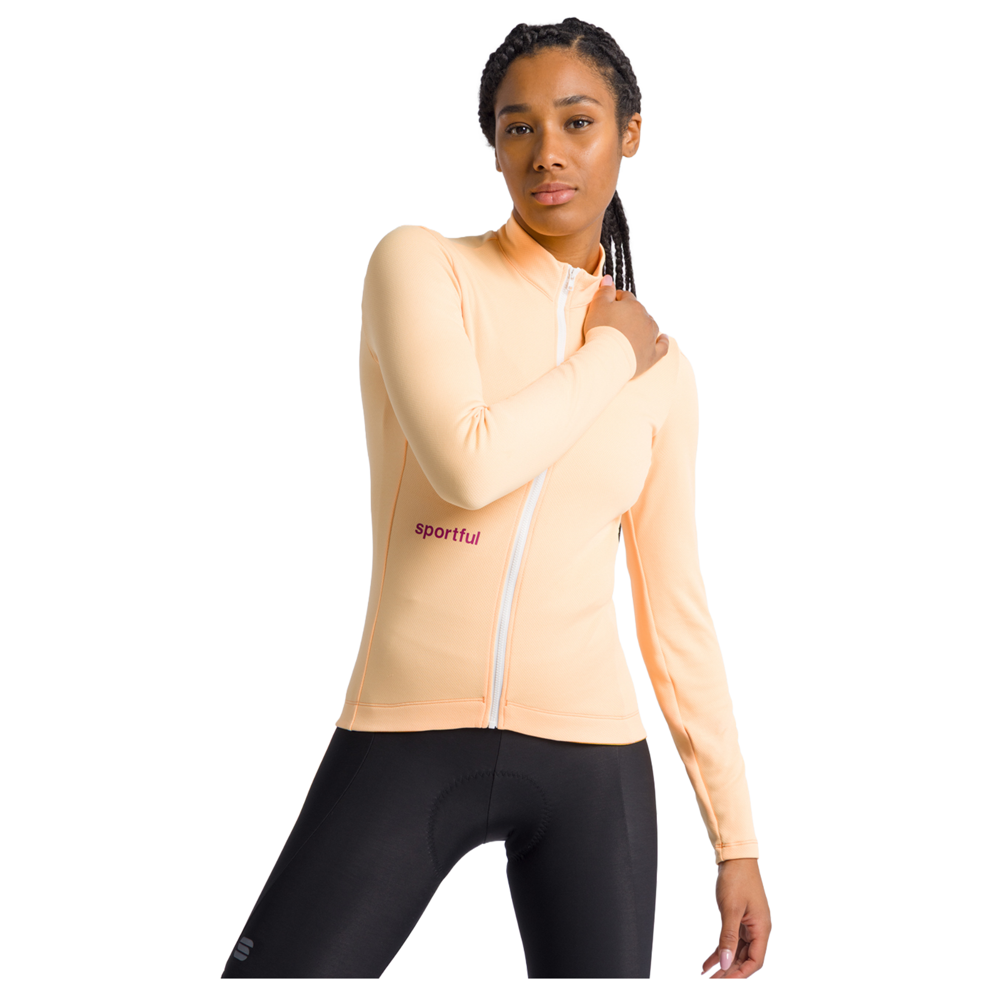 Sportful Damen Langarmtrikot Classic gelb/orange